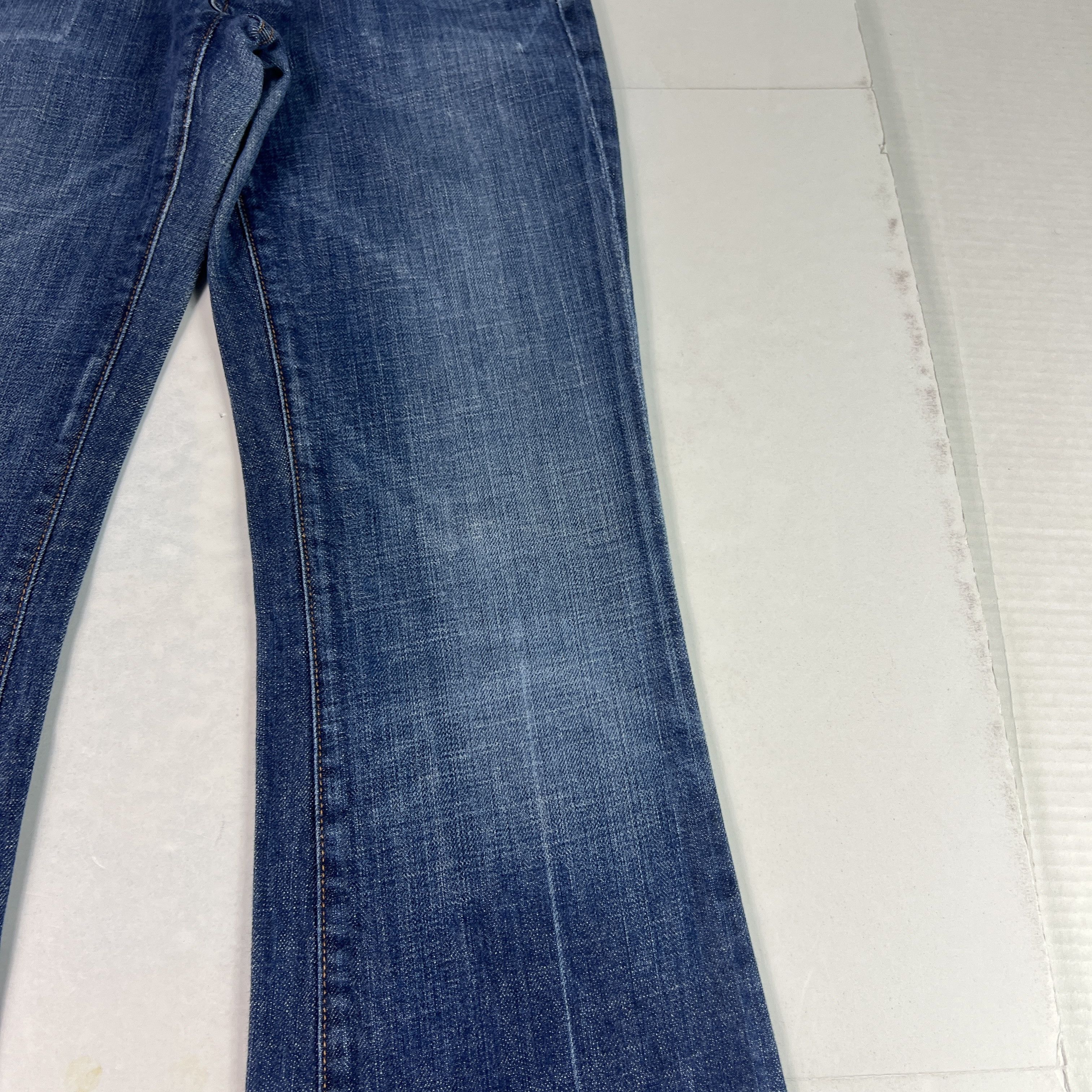 Citizens Of Humanity Citizens Of Humanity Jeans Ingrid Low Rise Flare Blue Denim Size 27" / US 4 / IT 40 - 3 Thumbnail