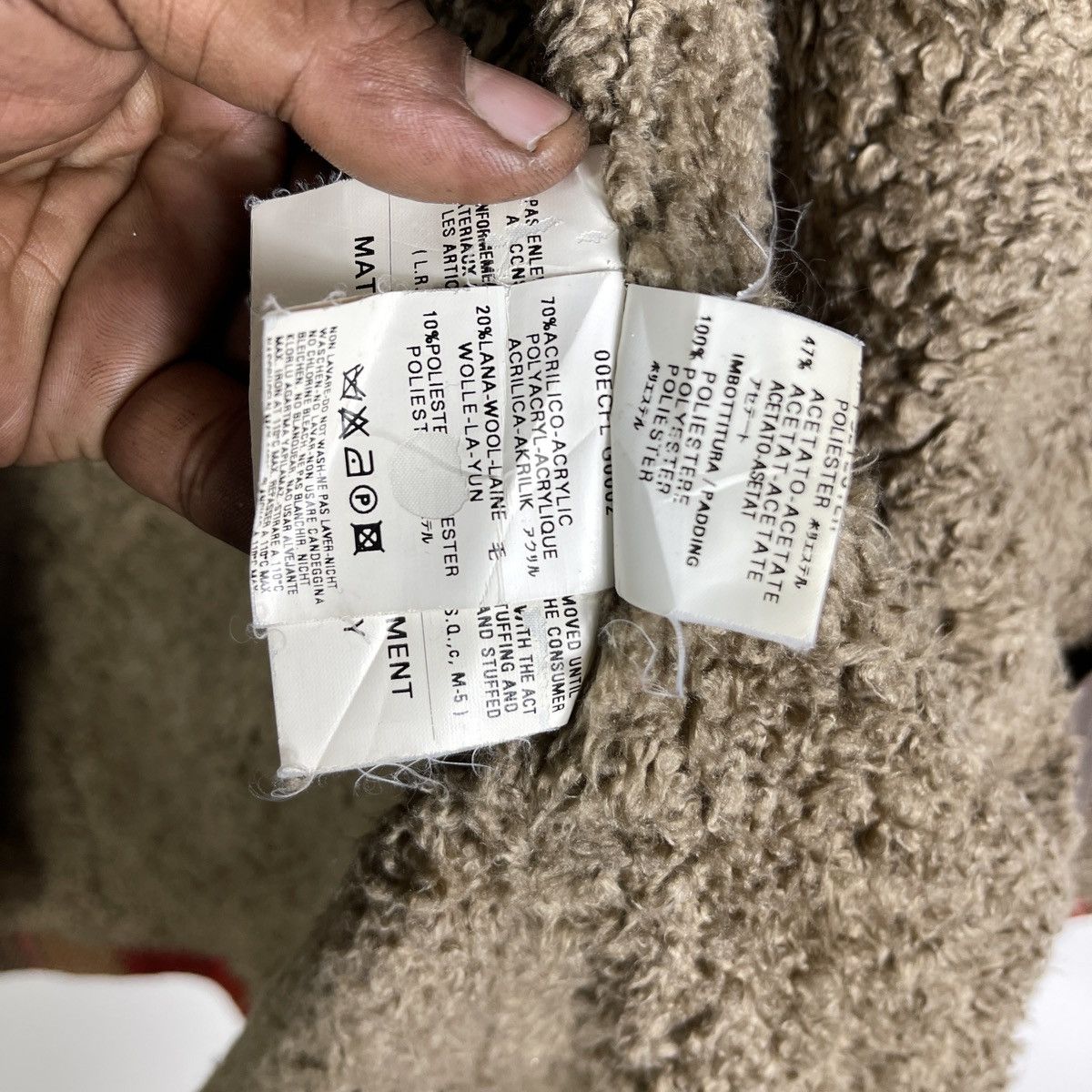 Diesel Vintage Diesel Core Wool Plaid Mountain Sherpa Ranch Coat Size US M / EU 48-50 / 2 - 10 Thumbnail