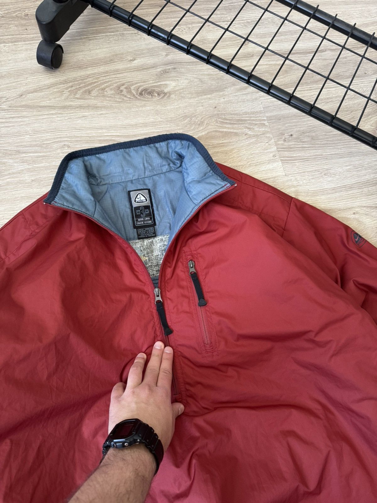 Nike ACG Vintage Y2K Nike ACG Anorak Jacket Size US XL / EU 56 / 4 - 3 Thumbnail