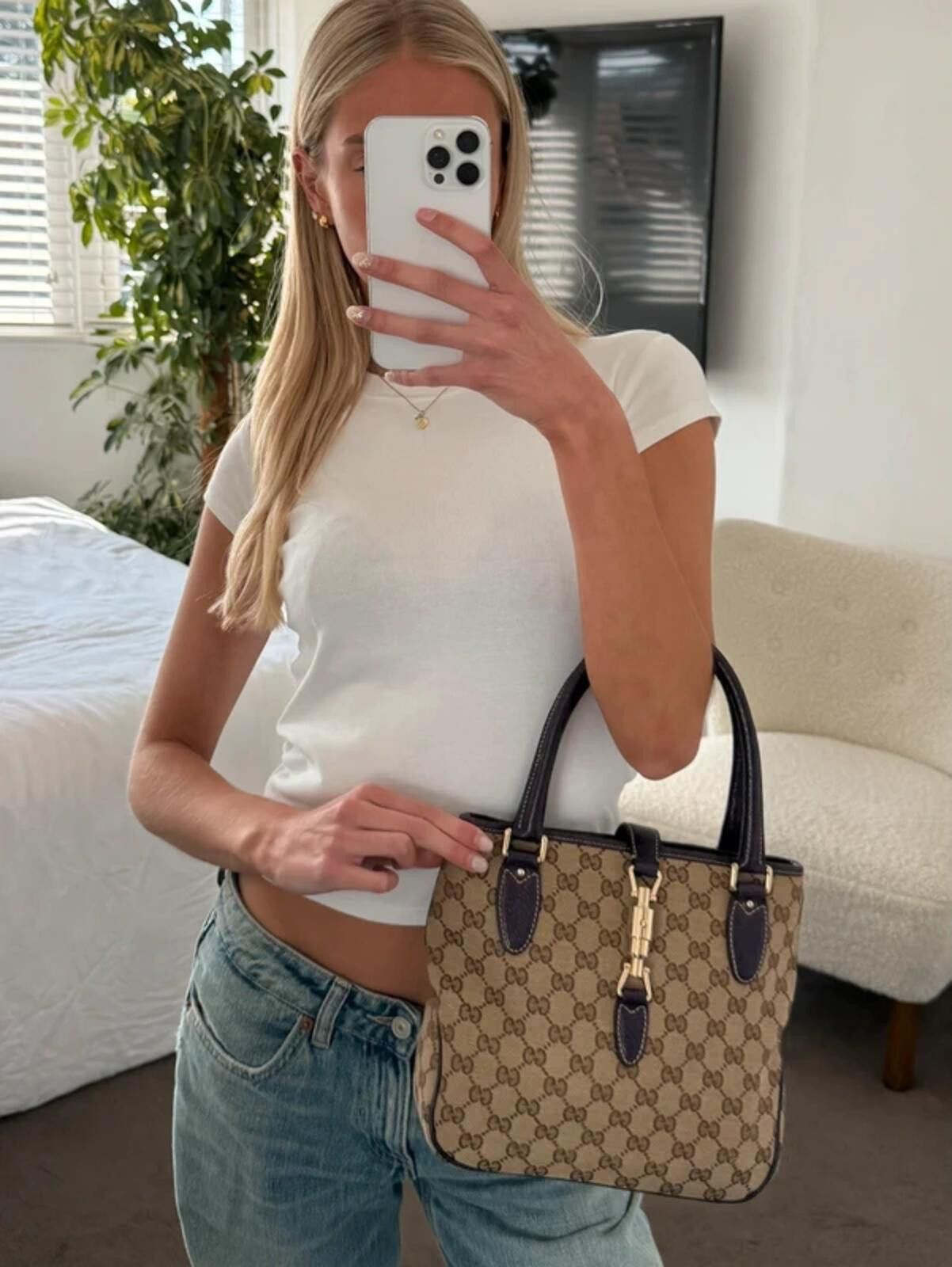 Gucci Gucci Jackie Mini Tote Bag Size ONE SIZE - 4 Thumbnail