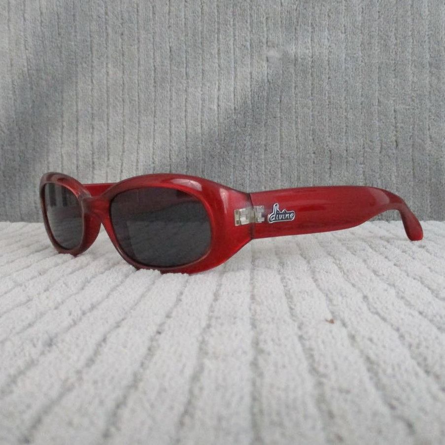 Other New Divine Eyewear Selene Red/Smoke Sunglasses Women's NWT Size ONE SIZE - 2 Thumbnail