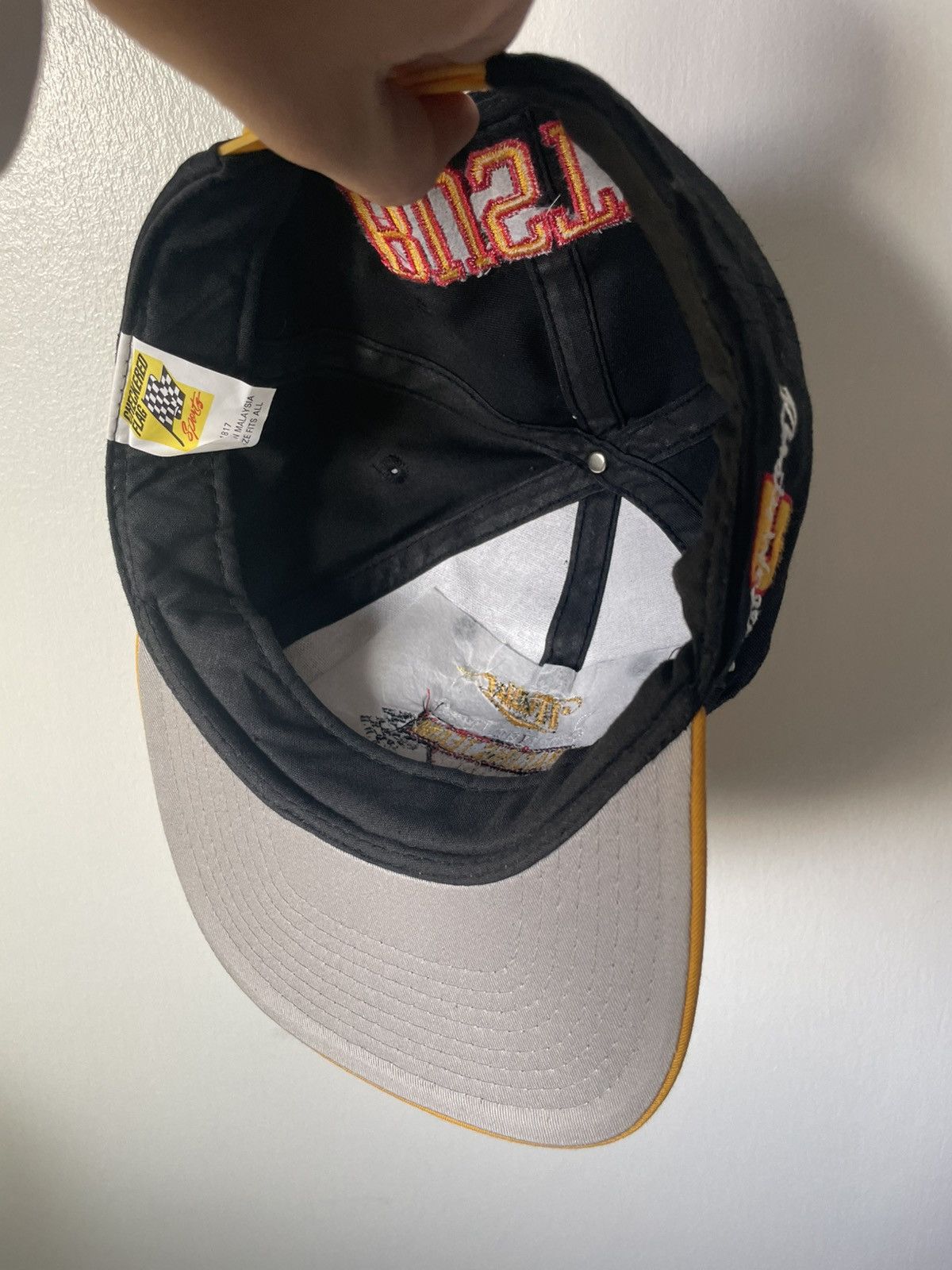 NASCAR 90s Rusty Wallace Embroidered NASCAR Snapback Hat Size ONE SIZE - 6 Thumbnail