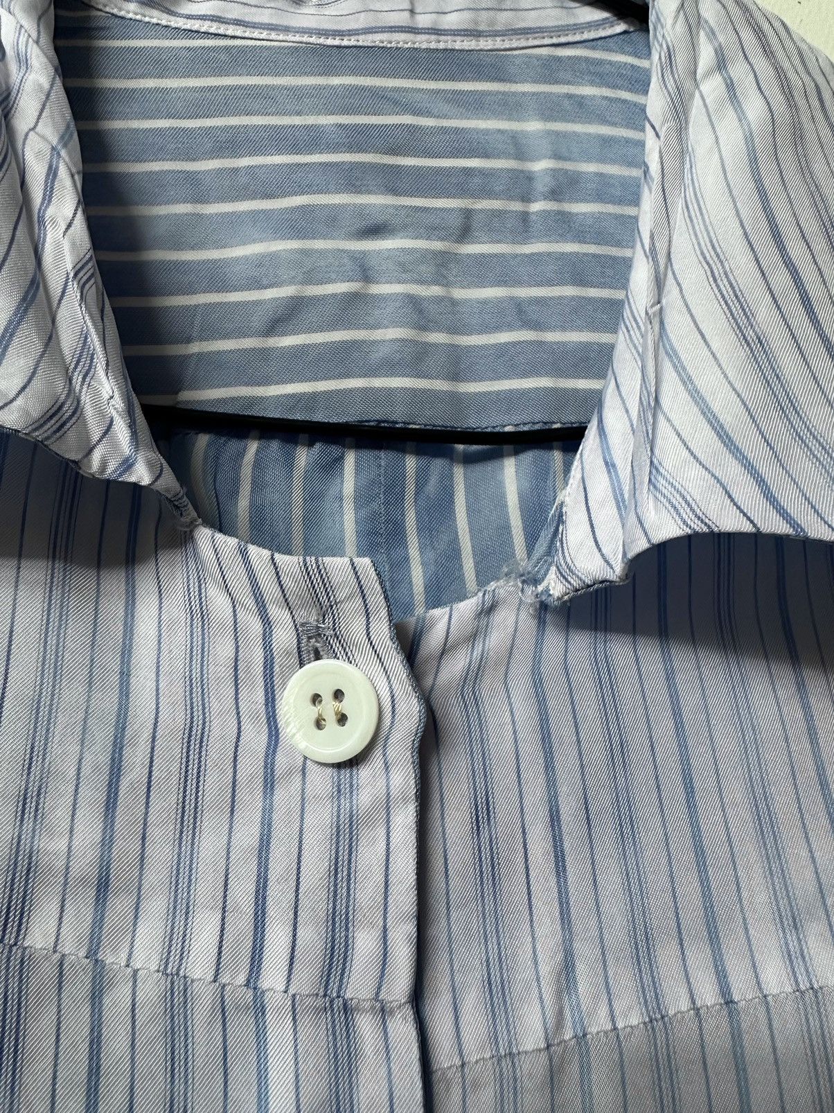 Yohji Yamamoto Sample Y’s Revesible Stripe Shirt Size US S / EU 44-46 / 1 - 3 Thumbnail
