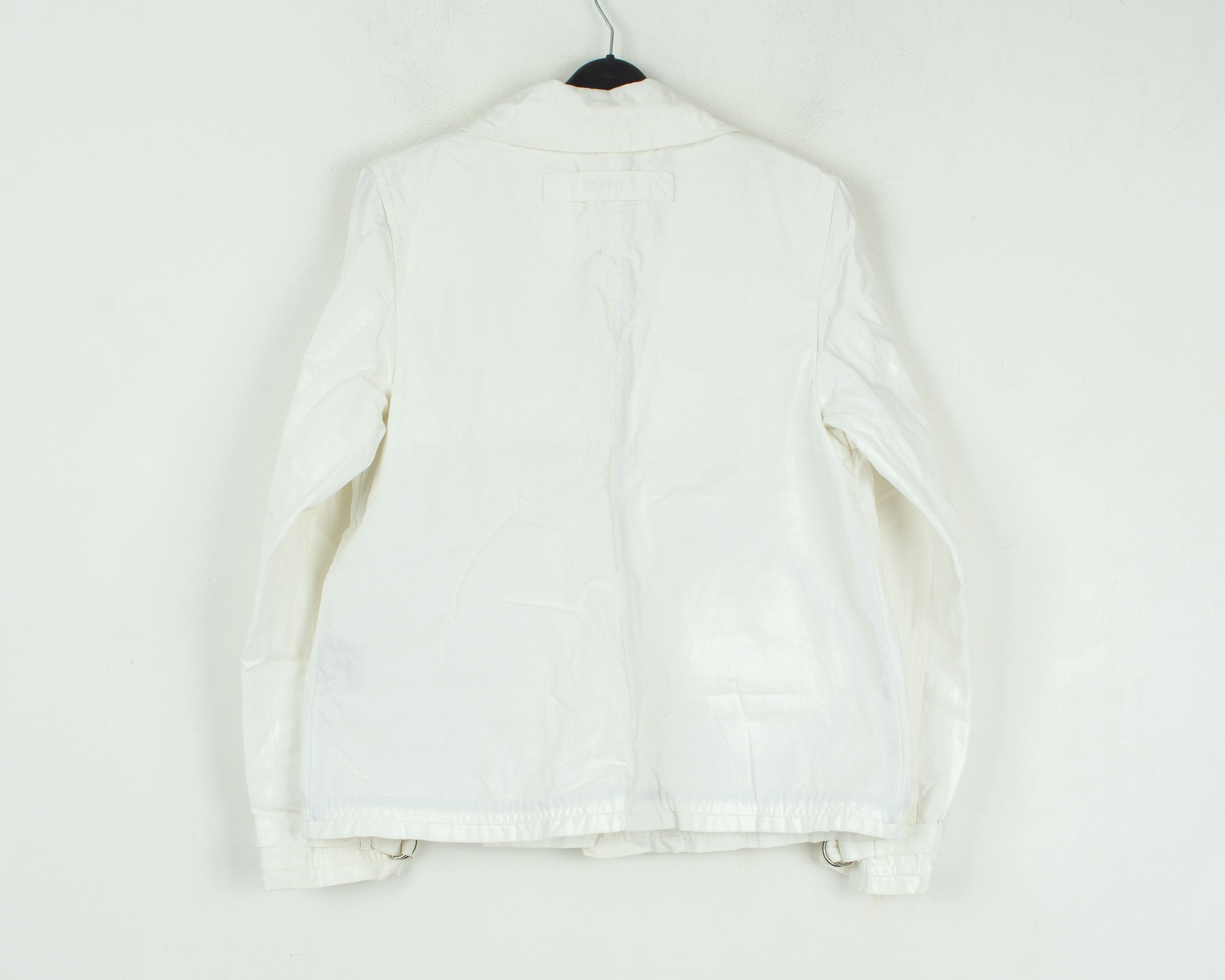 Gant Womens S Cotton Blazer White Yacht Club Jacket Smart Casual Size S / US 4 / IT 40 - 6 Thumbnail