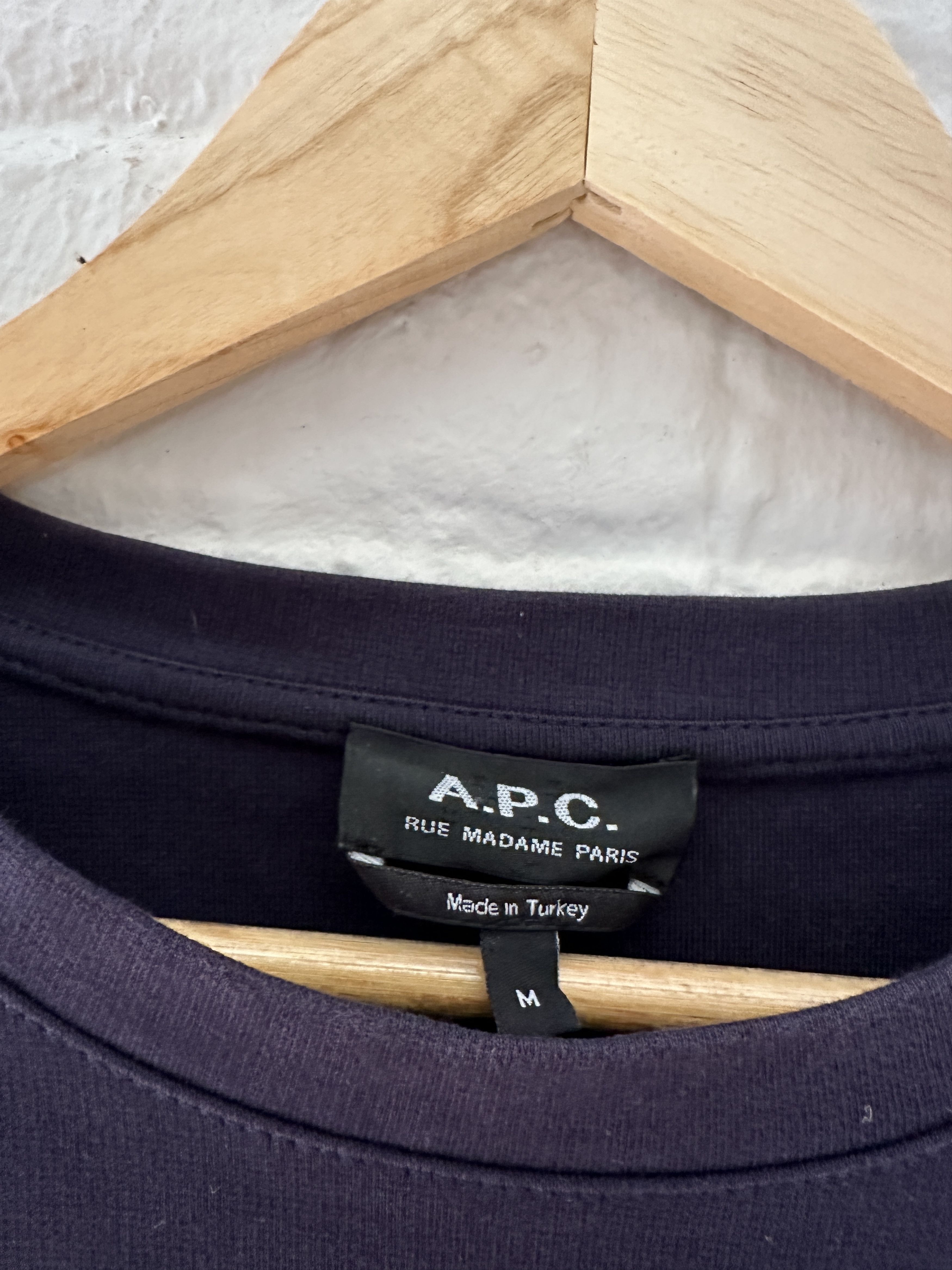 A.P.C. A.P.C. Crewneck Size US S / EU 44-46 / 1 - 2 Thumbnail