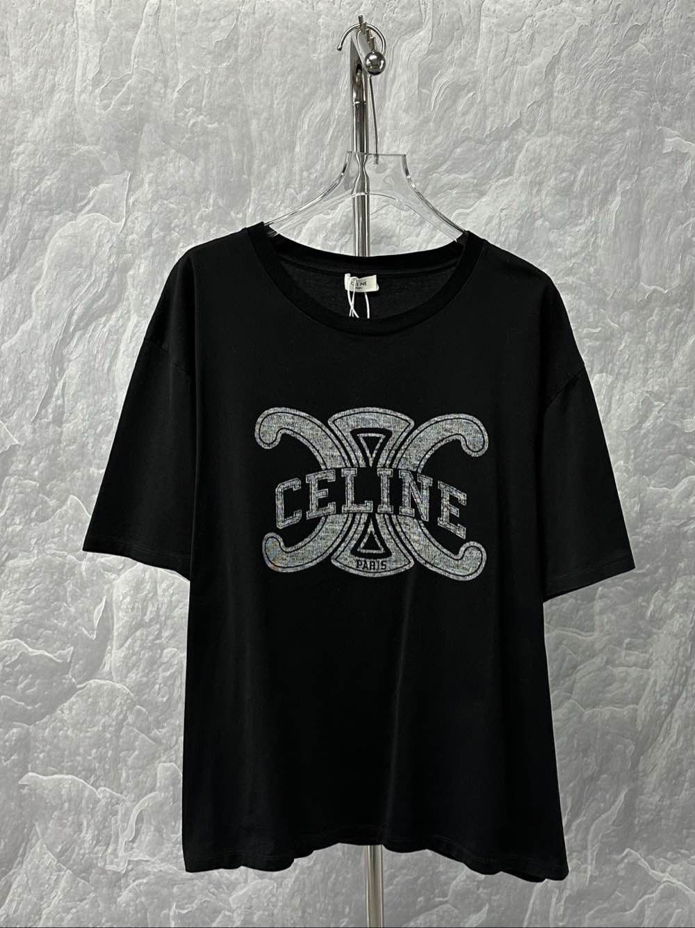 Celine Celine Triomphe Logo T-Shirt Size M Size M / US 6-8 / IT 42-44 - 1 Thumbnail