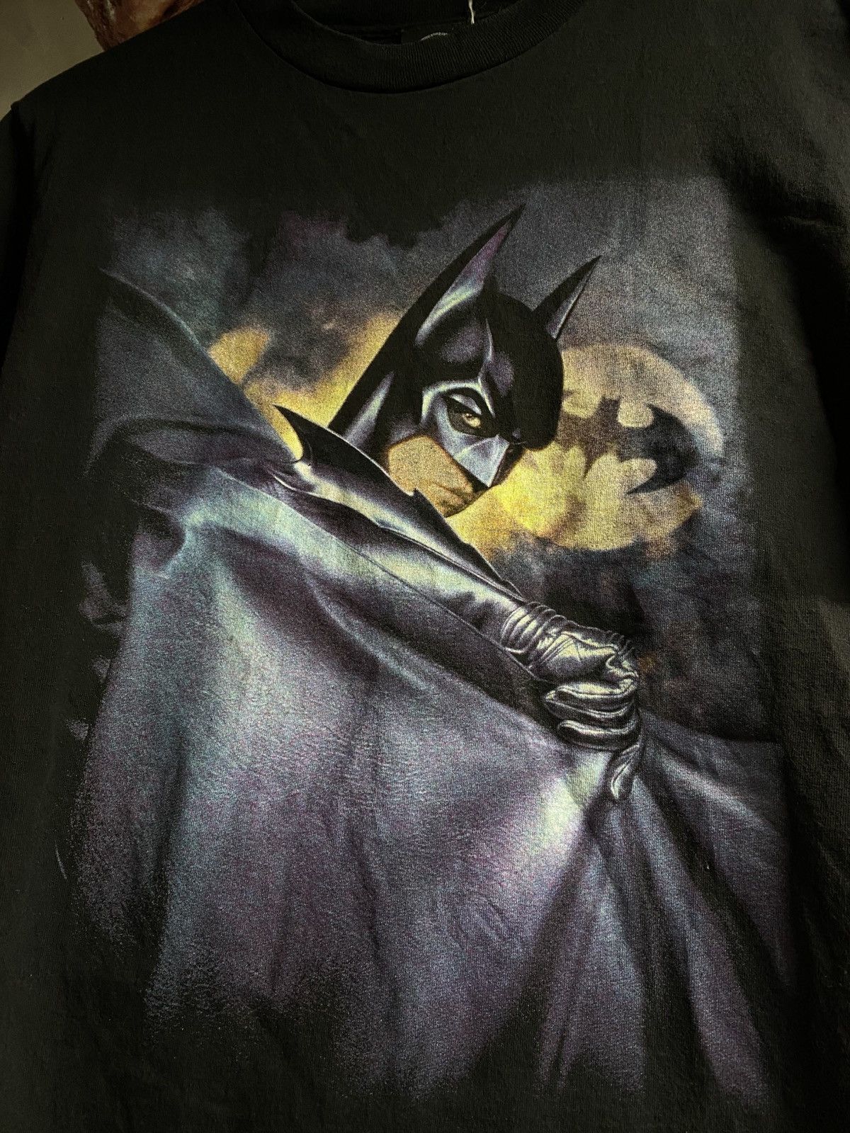 Vintage 90’s Vintage Batman Movie Promo Tee Shirt Large Size US L / EU 52-54 / 3 - 5 Thumbnail