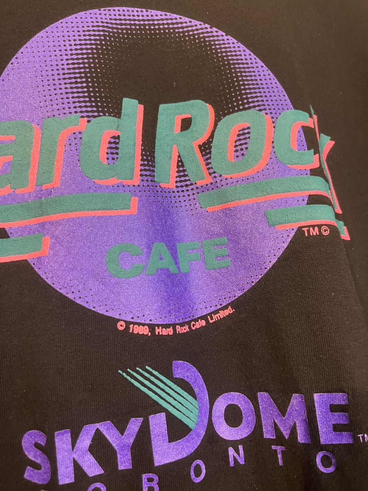 Hard Rock Cafe HardRock Cafe 1989 SkyDome Toronto Hanes Size US XXL / EU 58 / 5 - 3 Thumbnail