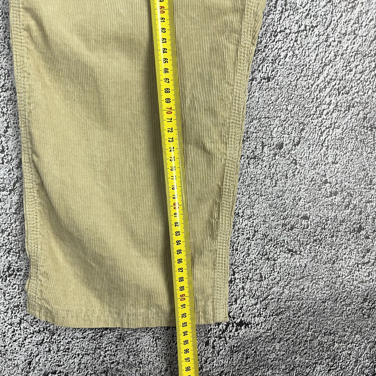 Carhartt × Carhartt Wip × Vintage 🦖VINTAGE🦖 Carhartt WIP Corduroy Beige Simple Pants Velvet Size US 33 - 15 Thumbnail