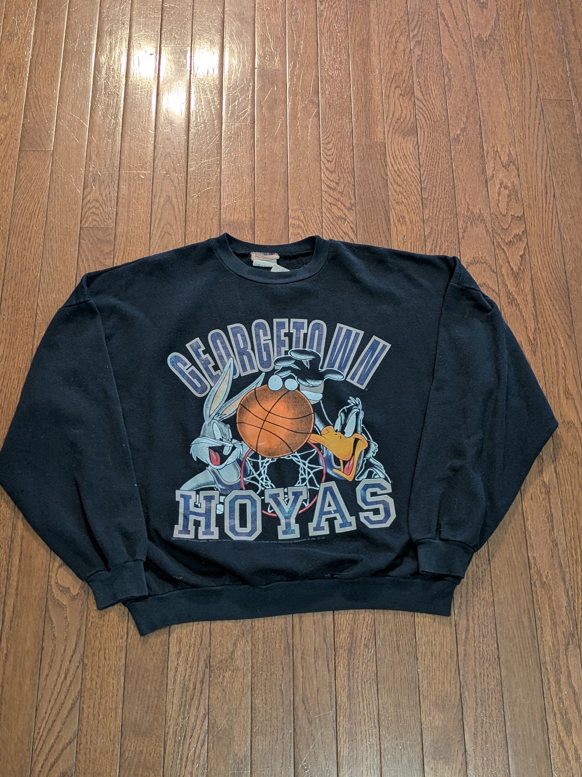 Other Vintage Georgetown Hoyas Looney Tunes Novel Teez Crewneck XL Size US XL / EU 56 / 4 - 1 Thumbnail