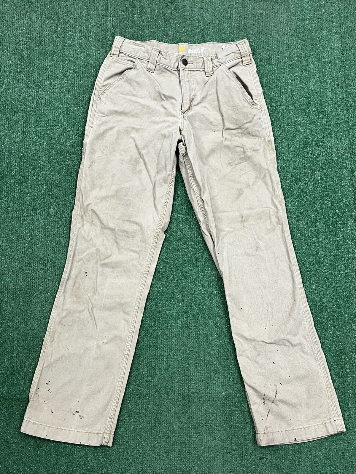 Carhartt Vintage Y2k Carhartt Relaxed Fit Work Pants Size US 30 / EU 46 - 2 Thumbnail