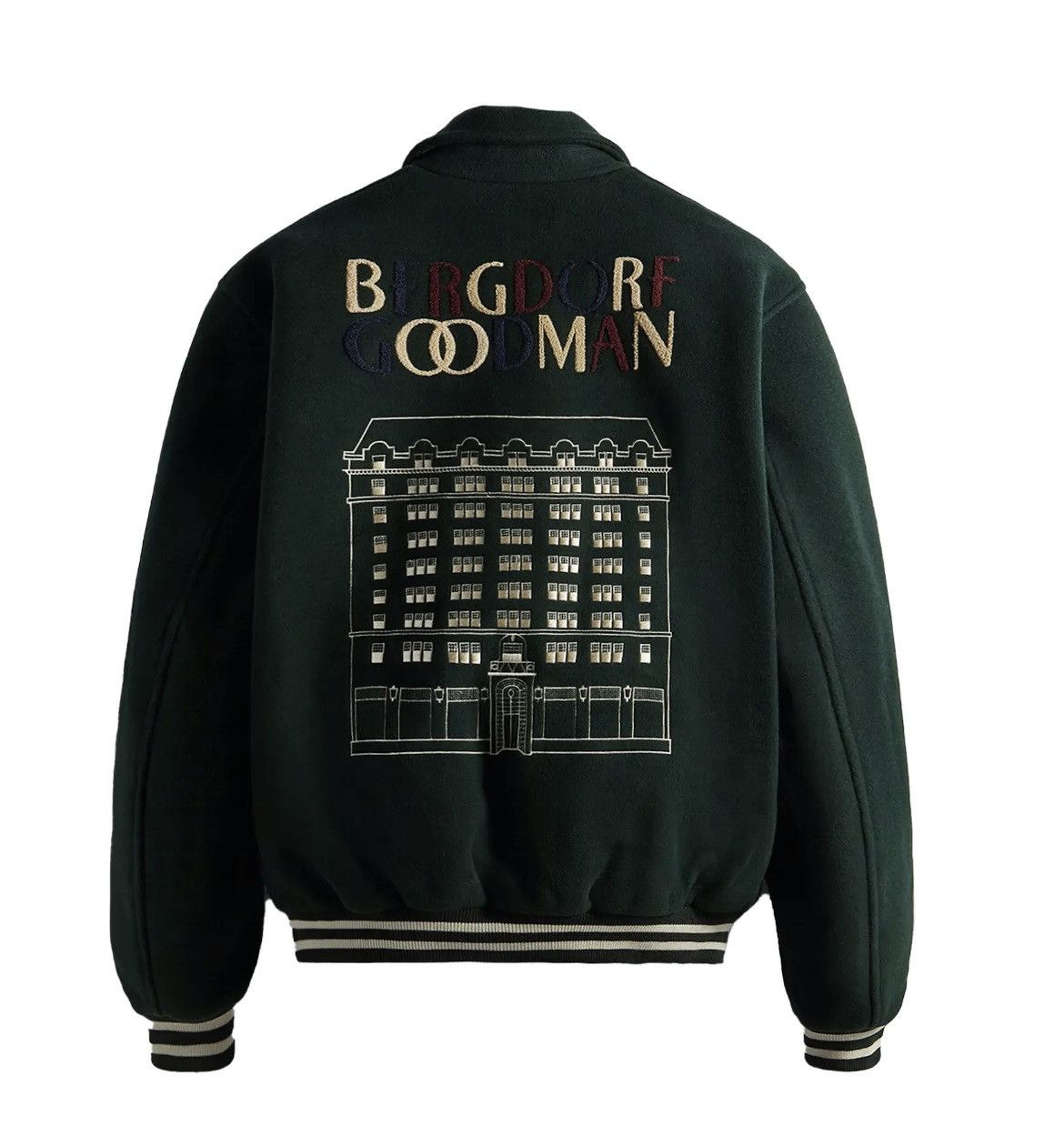 Bergdorf Goodman × Kith Kith for Bergdorf Goodman Varsity Letterman Jacket Size US M / EU 48-50 / 2 - 2 Thumbnail