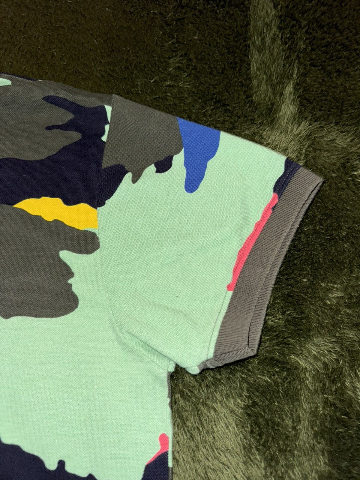 Billionaire Boys Club [XL] Billionaire Boys Club Color Camo Polo T-Shirt Green Size US XL / EU 56 / 4 - 5 Thumbnail