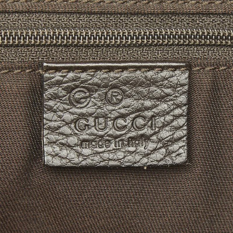 Gucci Gucci GG Nylon Abbey Shoulder Bag Brown Size ONE SIZE - 7 Thumbnail
