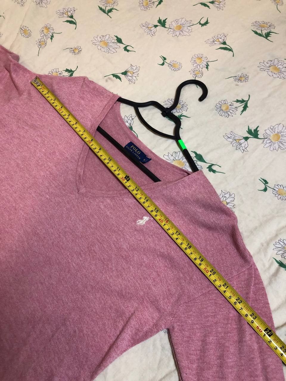 Polo Ralph Lauren VINTAGE Long Sleeve Pink Polo Ralph Lauren Size M / US 6-8 / IT 42-44 - 7 Thumbnail