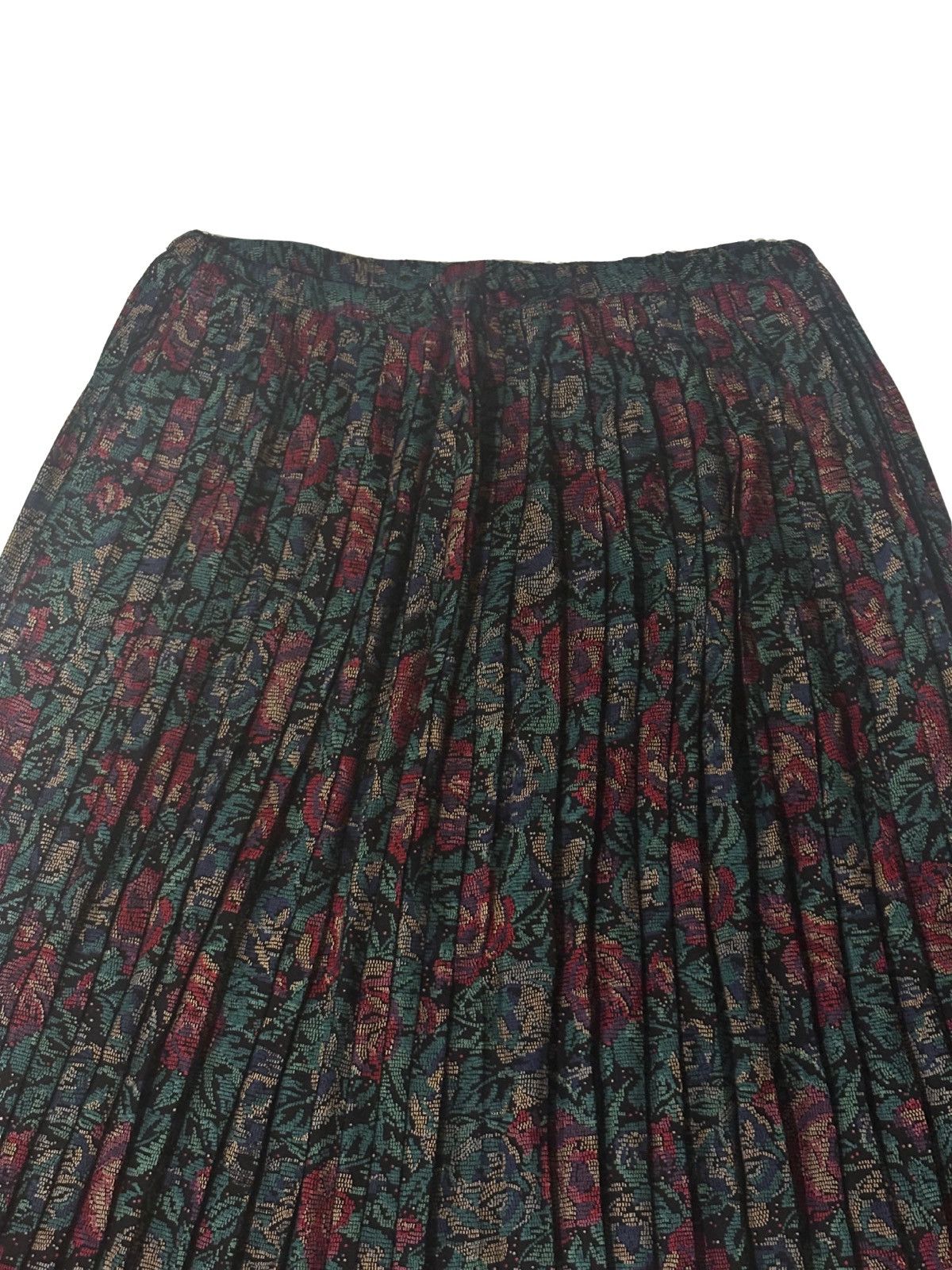 Other Floral pleated Skirt.ws1147 Size 38" / US 16 / IT 52 - 2 Thumbnail