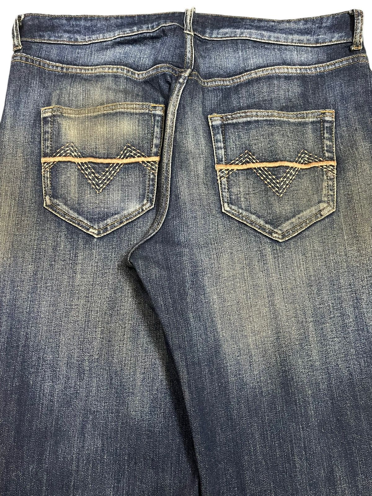 Japanese Brand Vintage Japanese Brand Blue Mud Wash Style Loose Jeans Size US 34 / EU 50 - 6 Thumbnail