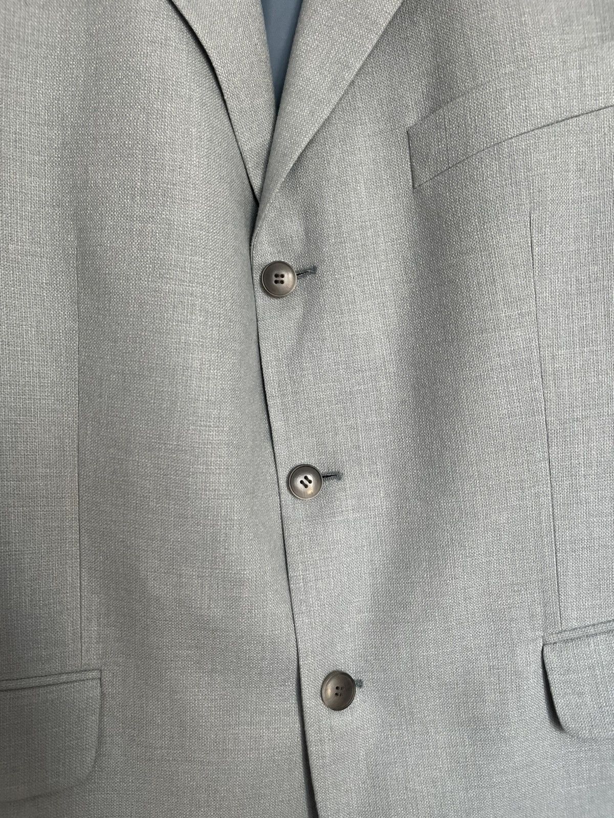 Yves Saint Laurent Vintage Yves Saint Laurent Pour Homme Silk & Wool Blazer Size 48R - 4 Thumbnail