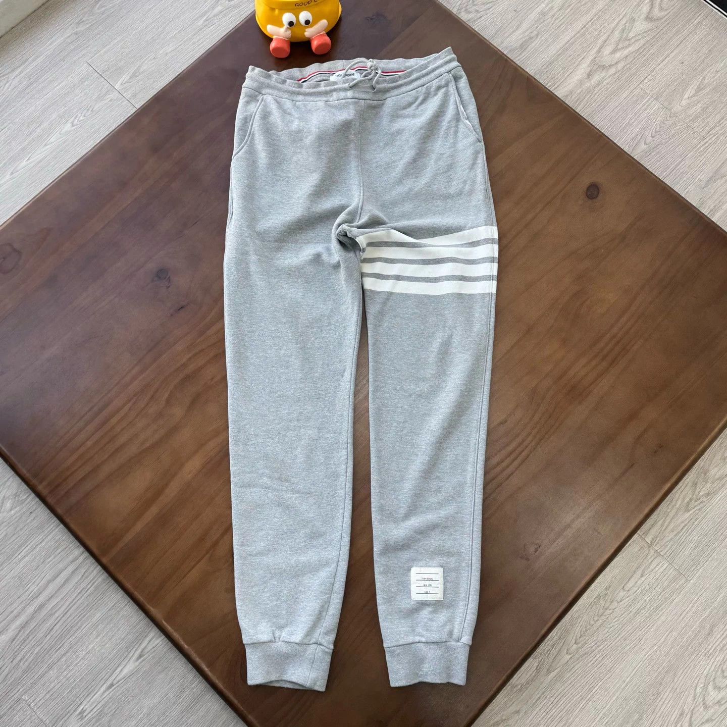 Thom Browne Classic 4-Bar Gray/White Pants Size US 34 / EU 50 - 1 Thumbnail
