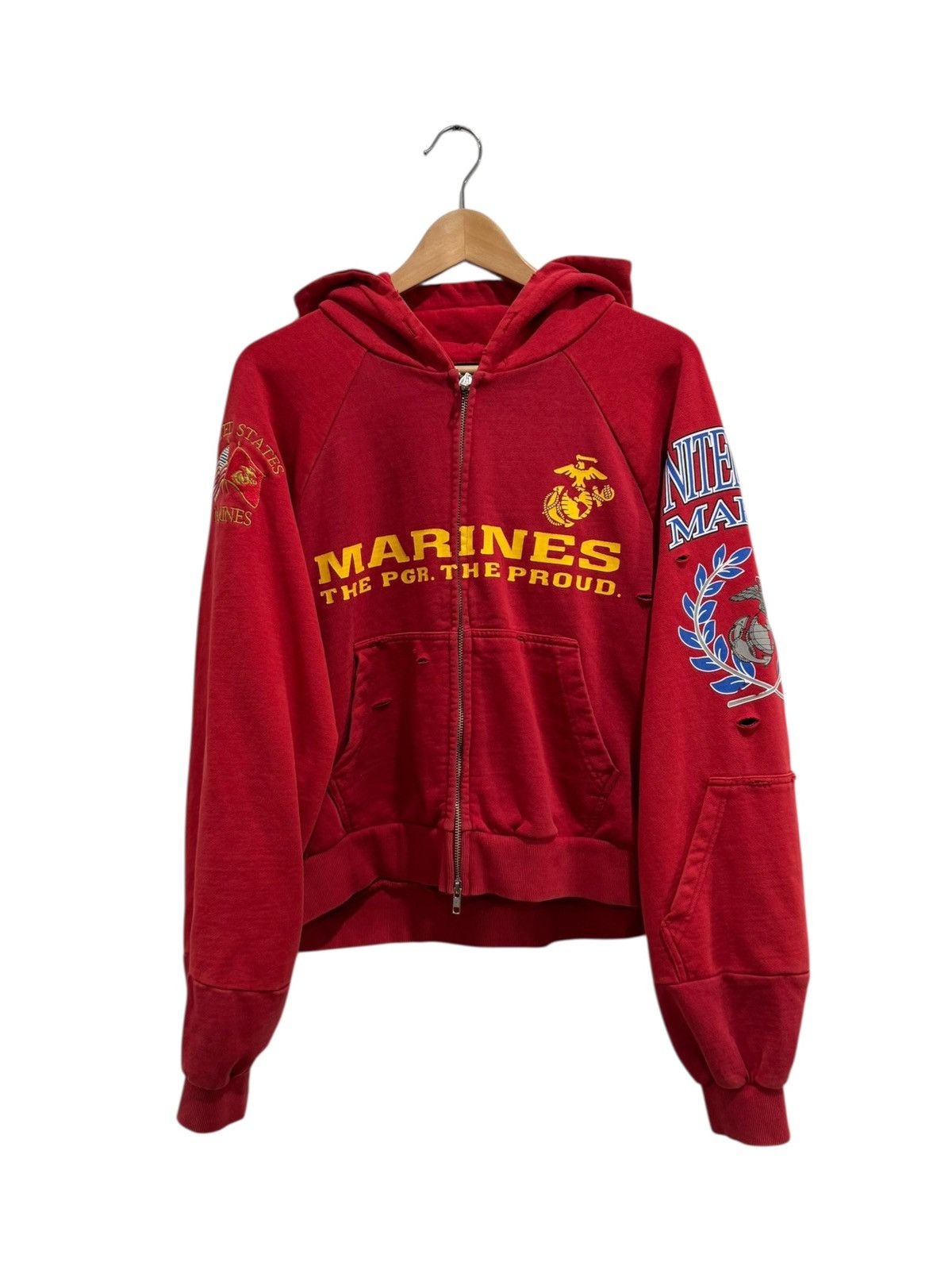 PROJECT G/R プロジェクトジーアールFW24 ZYGON ZIP HOODIE