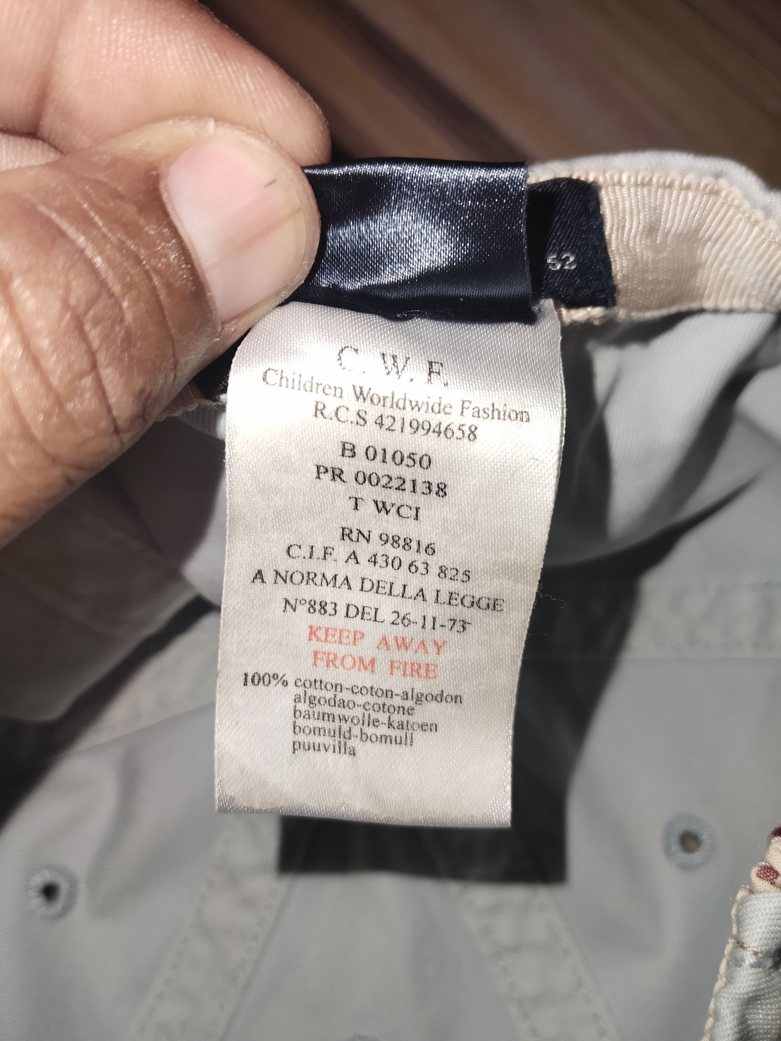 Burberry BURBERRY Child Cap Size ONE SIZE - 9 Thumbnail