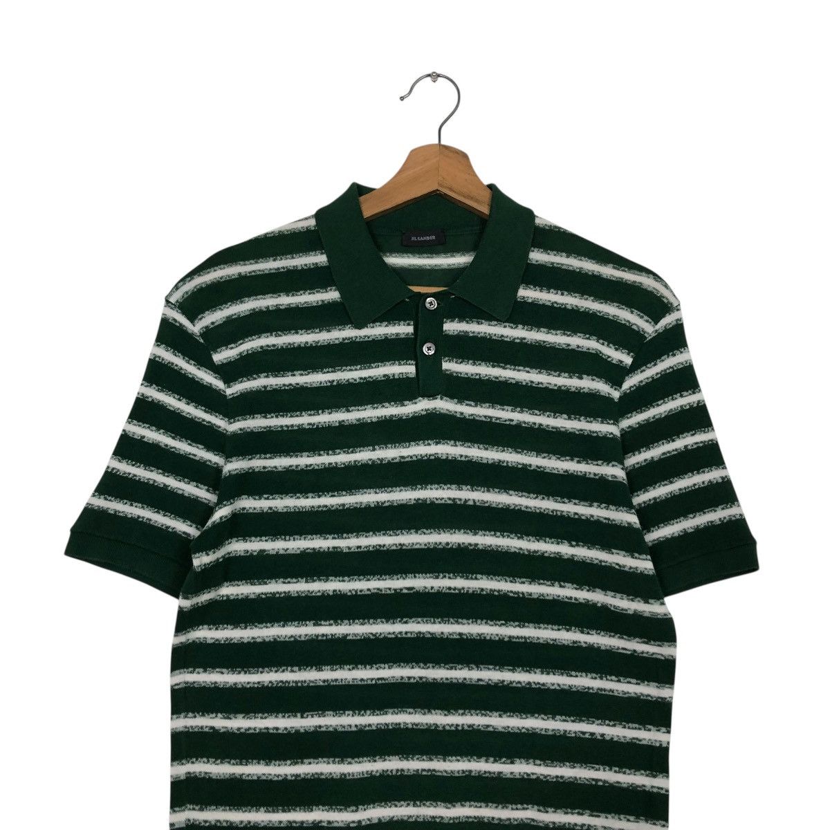 Jil Sander 🔥JILL SANDER POLO STRIPED DESIGN Size US S / EU 44-46 / 1 - 3 Thumbnail