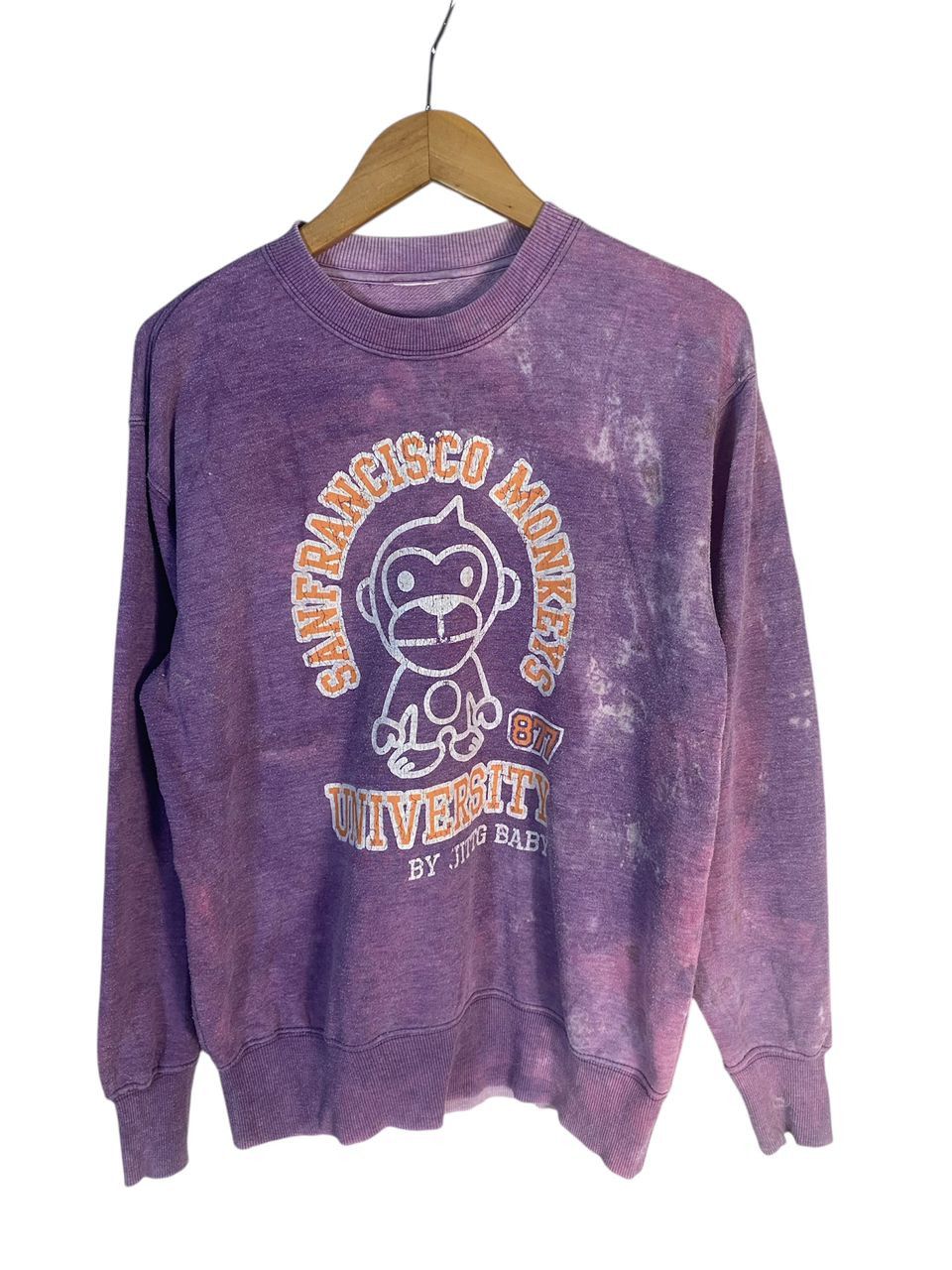 Japanese Brand University San Francisco monkeys sweatshirt by uittg baby Size US M / EU 48-50 / 2 - 1 Thumbnail