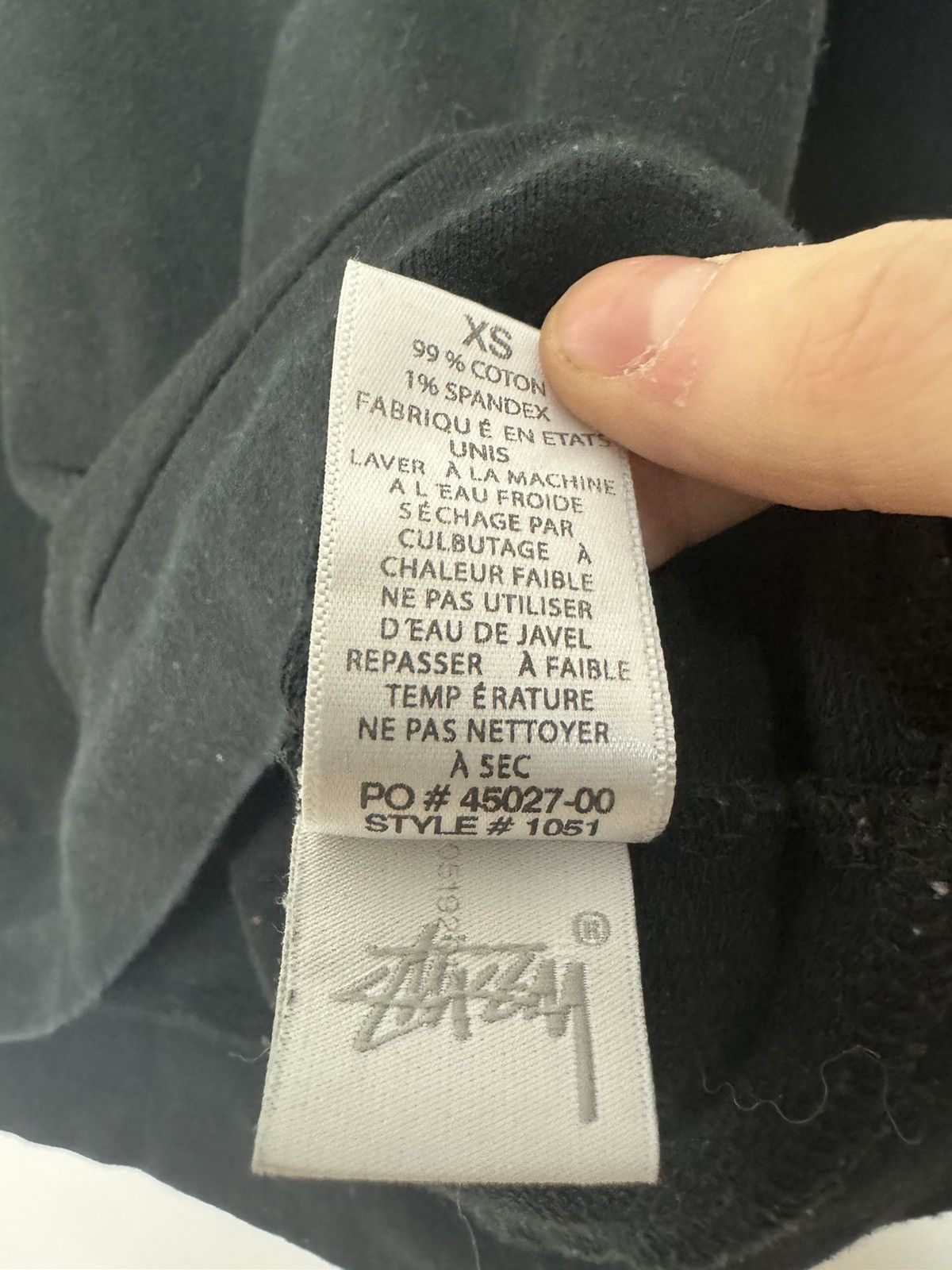 Stussy Stussy long sleeve big logo skate streetwear style USA MADEN Size US XS / EU 42 / 0 - 10 Thumbnail