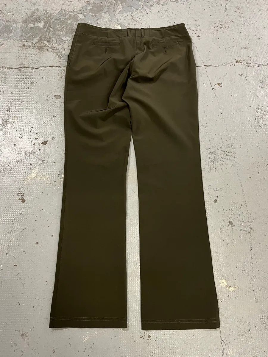 Prada 2000s Prada Stretch Olive Khaki Pants Size US 32 / EU 48 - 8 Thumbnail
