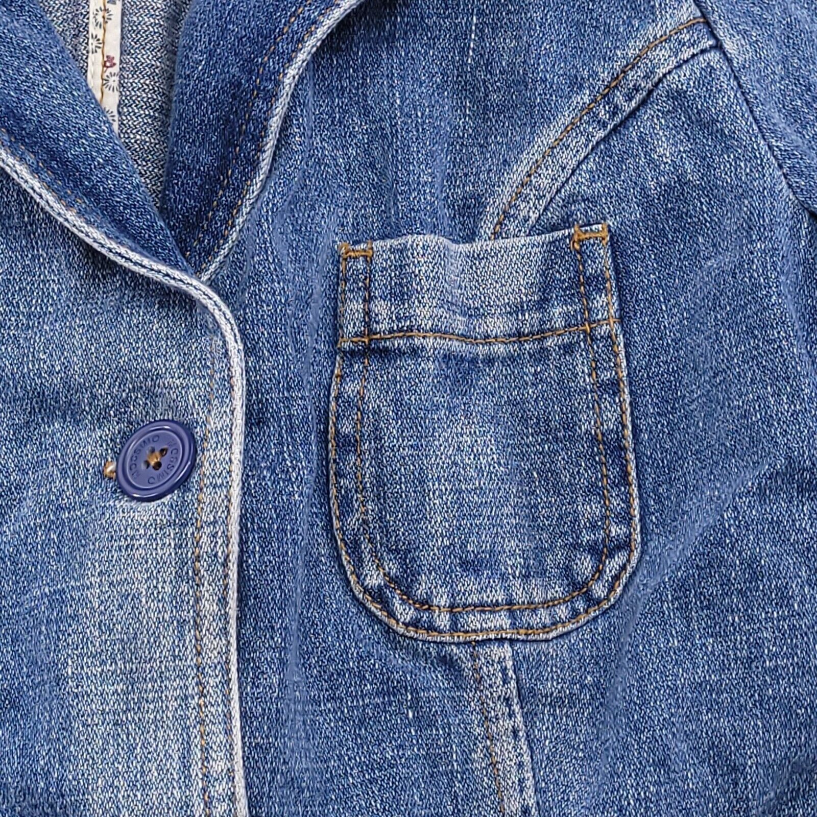Mossimo Mossimo Button Up Denim Jacket Womens Size Small S Blue Size S / US 4 / IT 40 - 4 Thumbnail