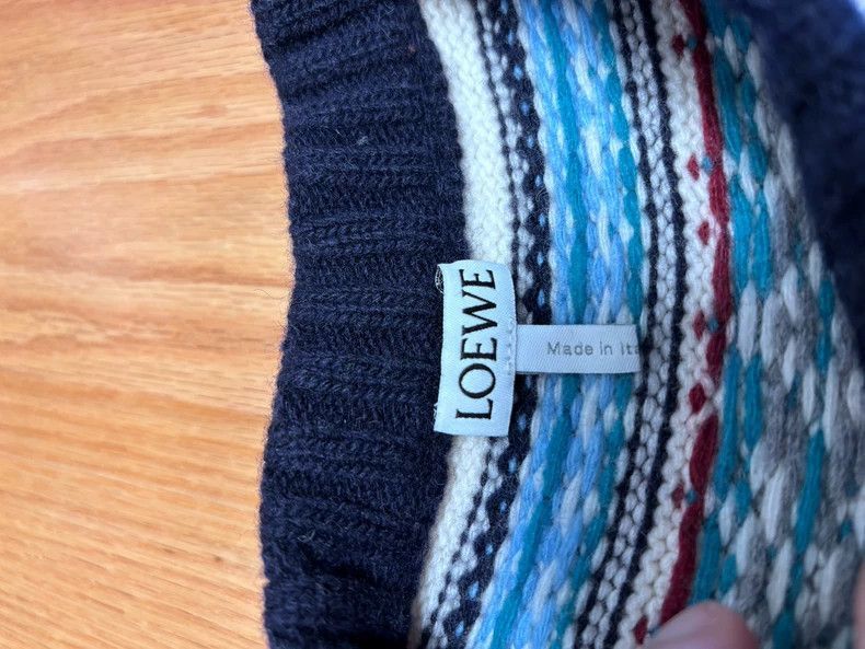 Loewe LOEWE Nordic Style Snowflake Sweater Size US S / EU 44-46 / 1 - 5 Thumbnail