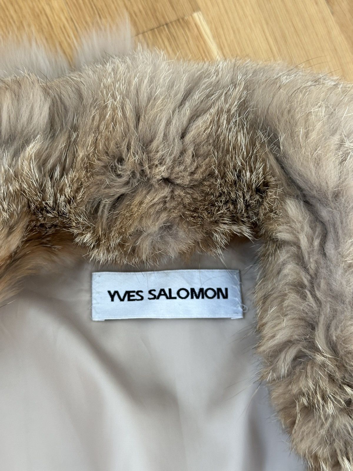 Yves Salomon Fox Fur Women’s Jacket