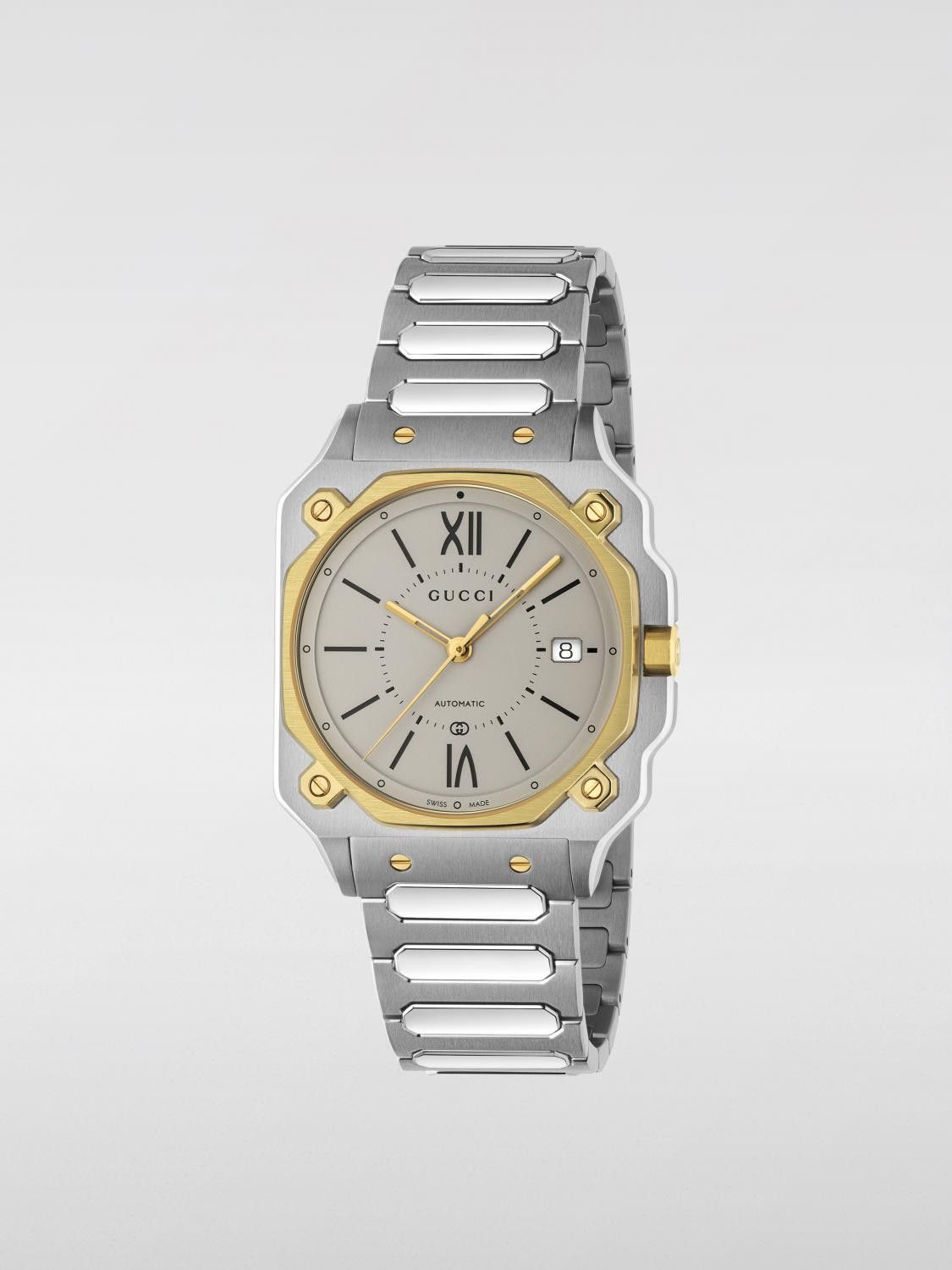 Gucci Gucci Watch Men Silver Size ONE SIZE - 1 Thumbnail