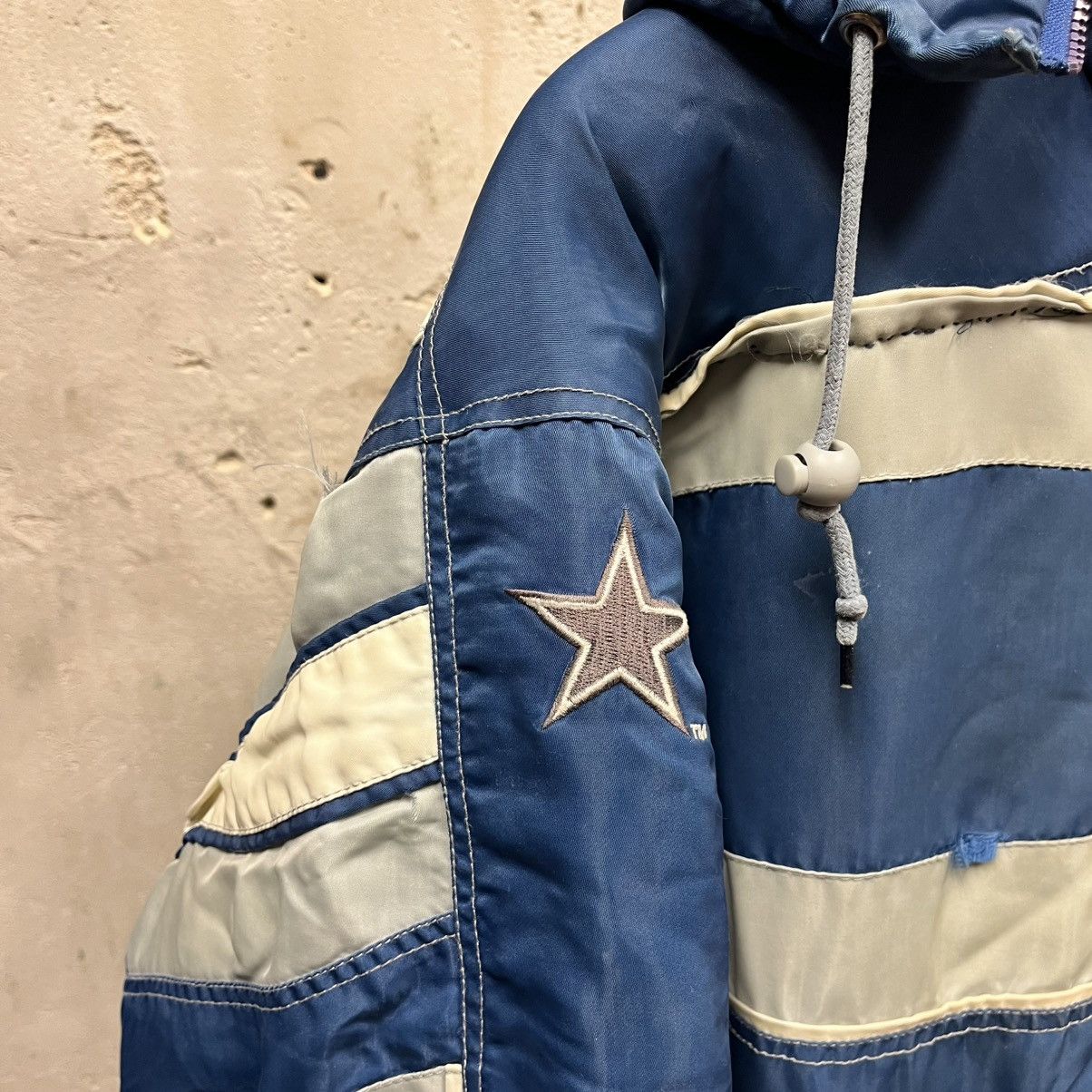Starter × Vintage Vintage 90s Starter Dallas Cowboys Adult Blue Puffer Jacket Size US L / EU 52-54 / 3 - 3 Thumbnail