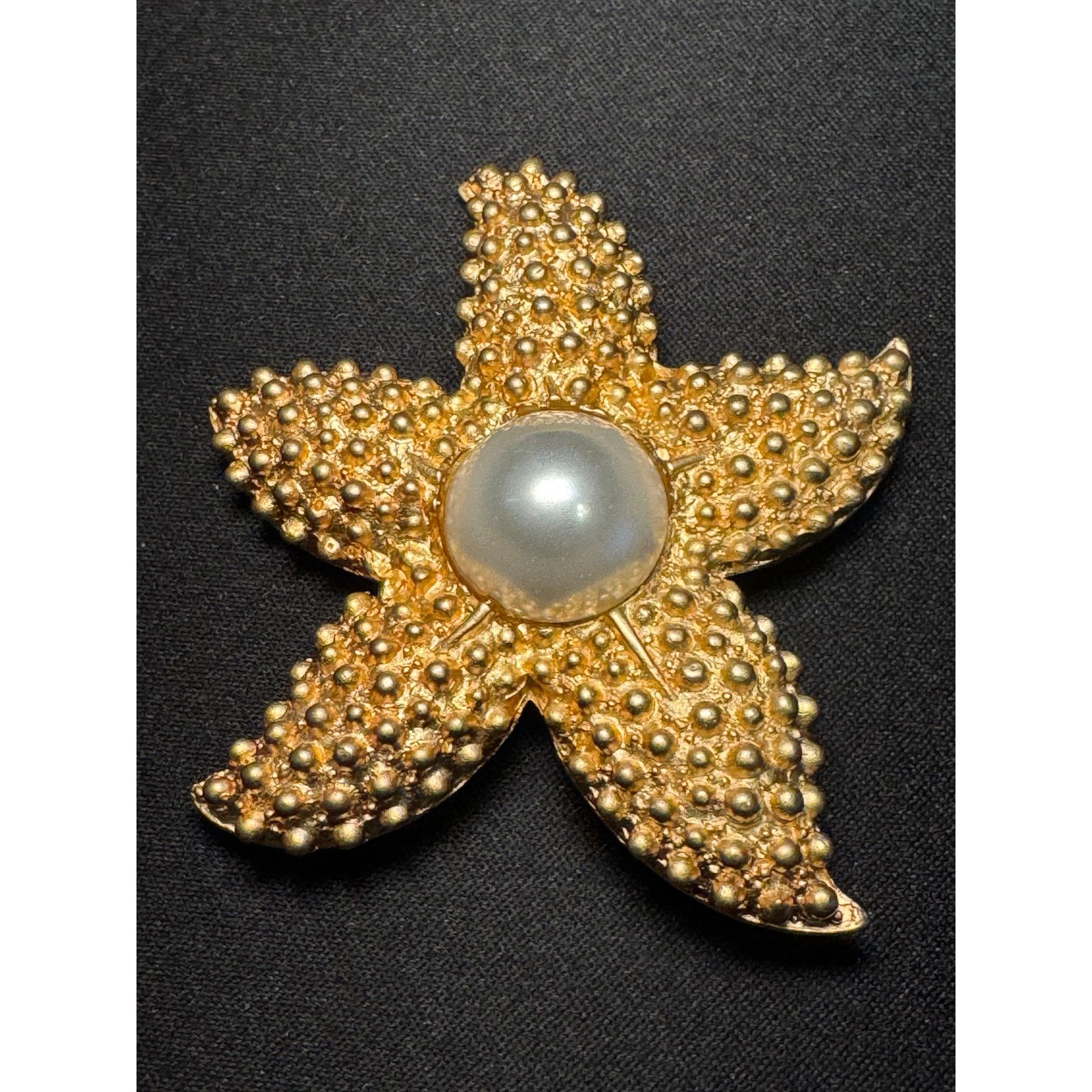 Other Vintage Kenneth Lane Large Starfish Brooch Faux Pearl Size ONE SIZE - 1 Thumbnail