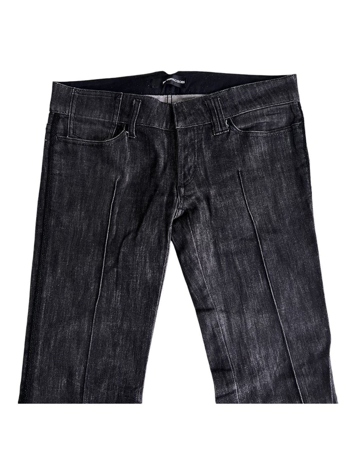 BUFFALO BOBS Y2K Super Flare Buffalo Bobs Low Rise Lace Edge Jeans Denim Size US 32 / EU 48 - 7 Thumbnail