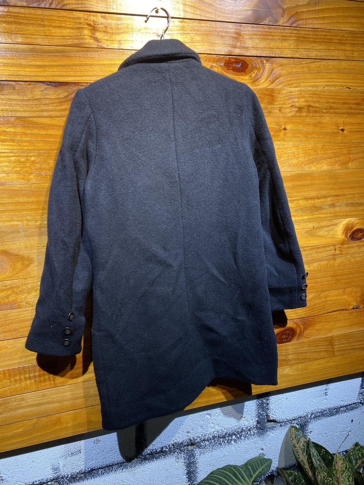 Diet Butcher Slim Skin Vintage Diet Butcher Slim Skin Black Wool Blend Coat Size US S / EU 44-46 / 1 - 11 Thumbnail