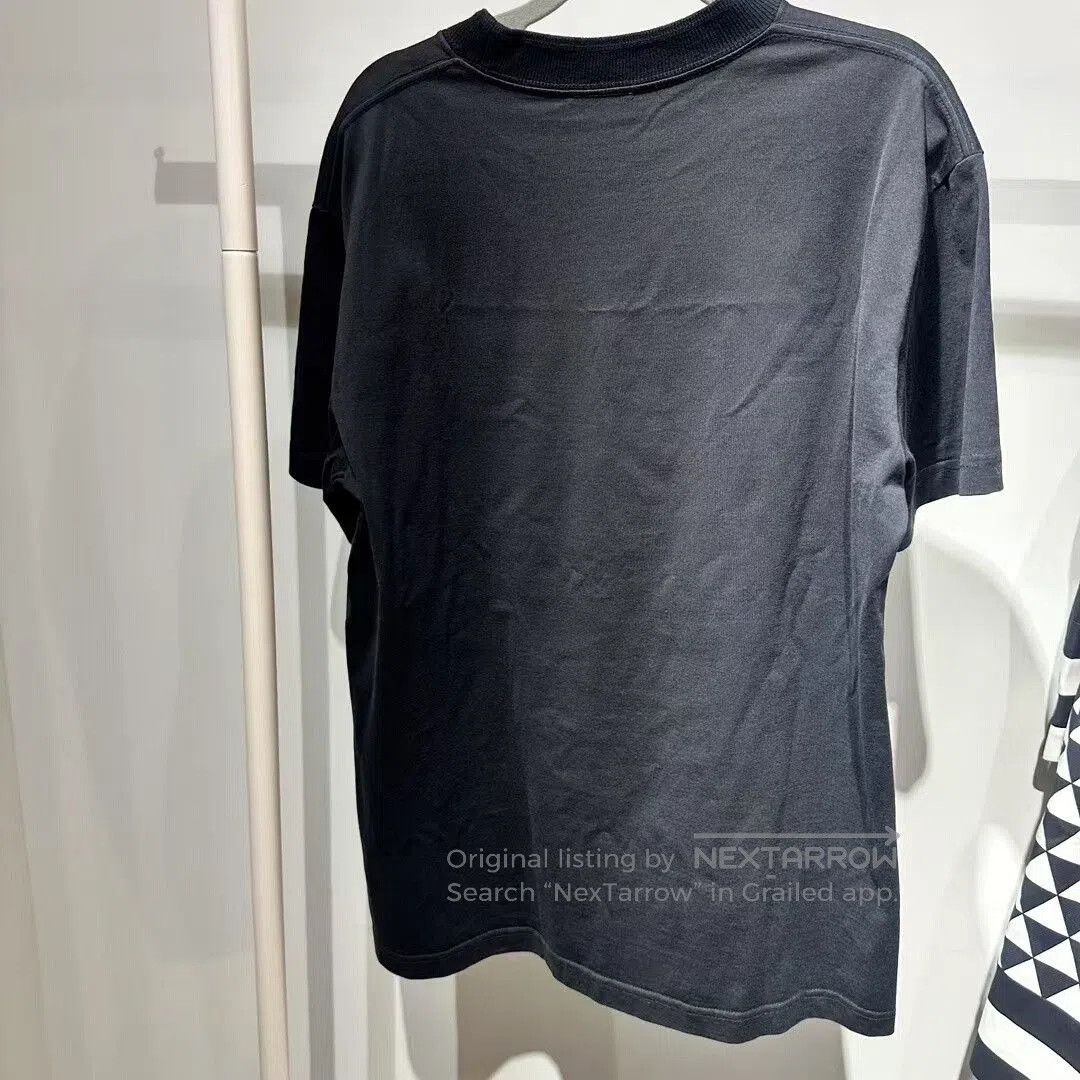 Dior dior x sacai green embroidered short sleeve t-shirt. Size US M / EU 48-50 / 2 - 2 Thumbnail