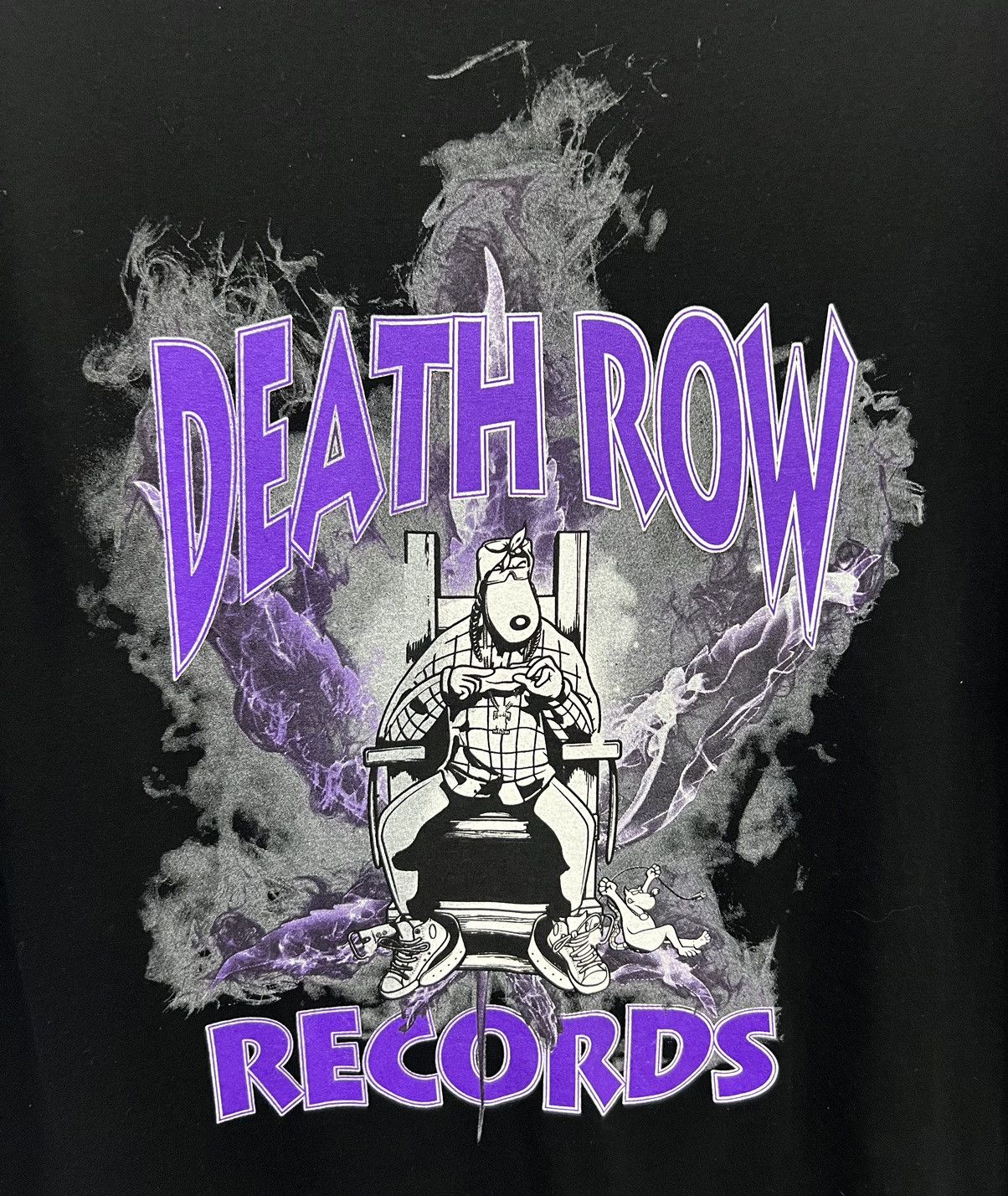 Band Tees × Death Row Records Death Row Records Purple Kush Inmate Oversized Rap Tee Size US L / EU 52-54 / 3 - 5 Thumbnail