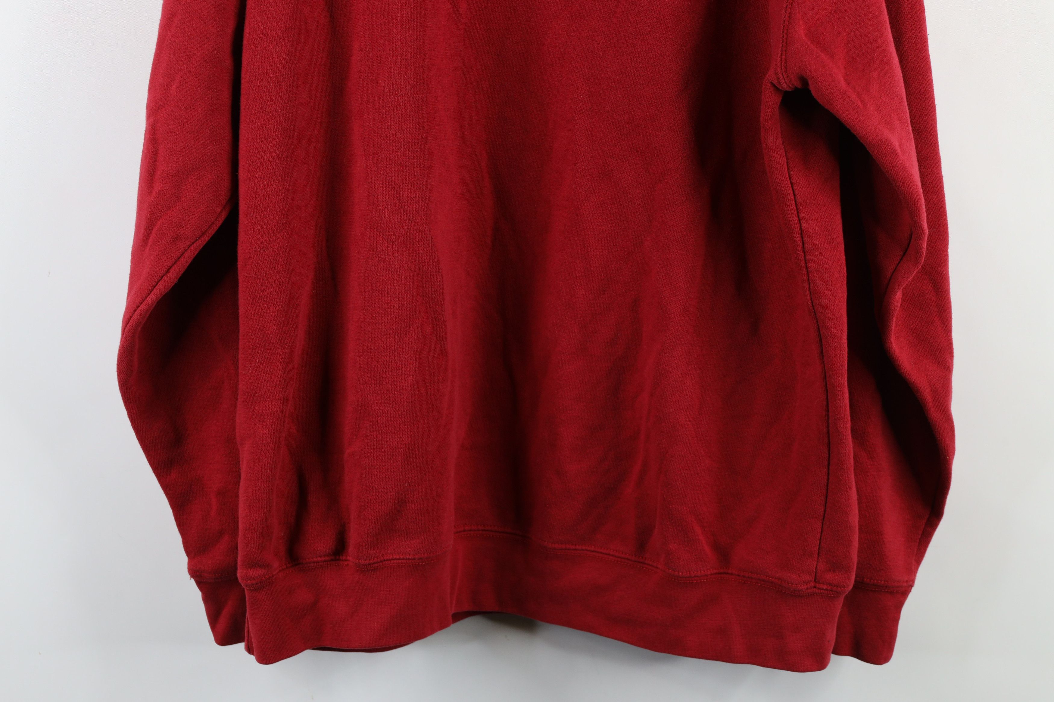 Vintage Vintage 90s Out University of Alabama Hoodie Sweatshirt Red Size US XL / EU 56 / 4 - 14 Thumbnail