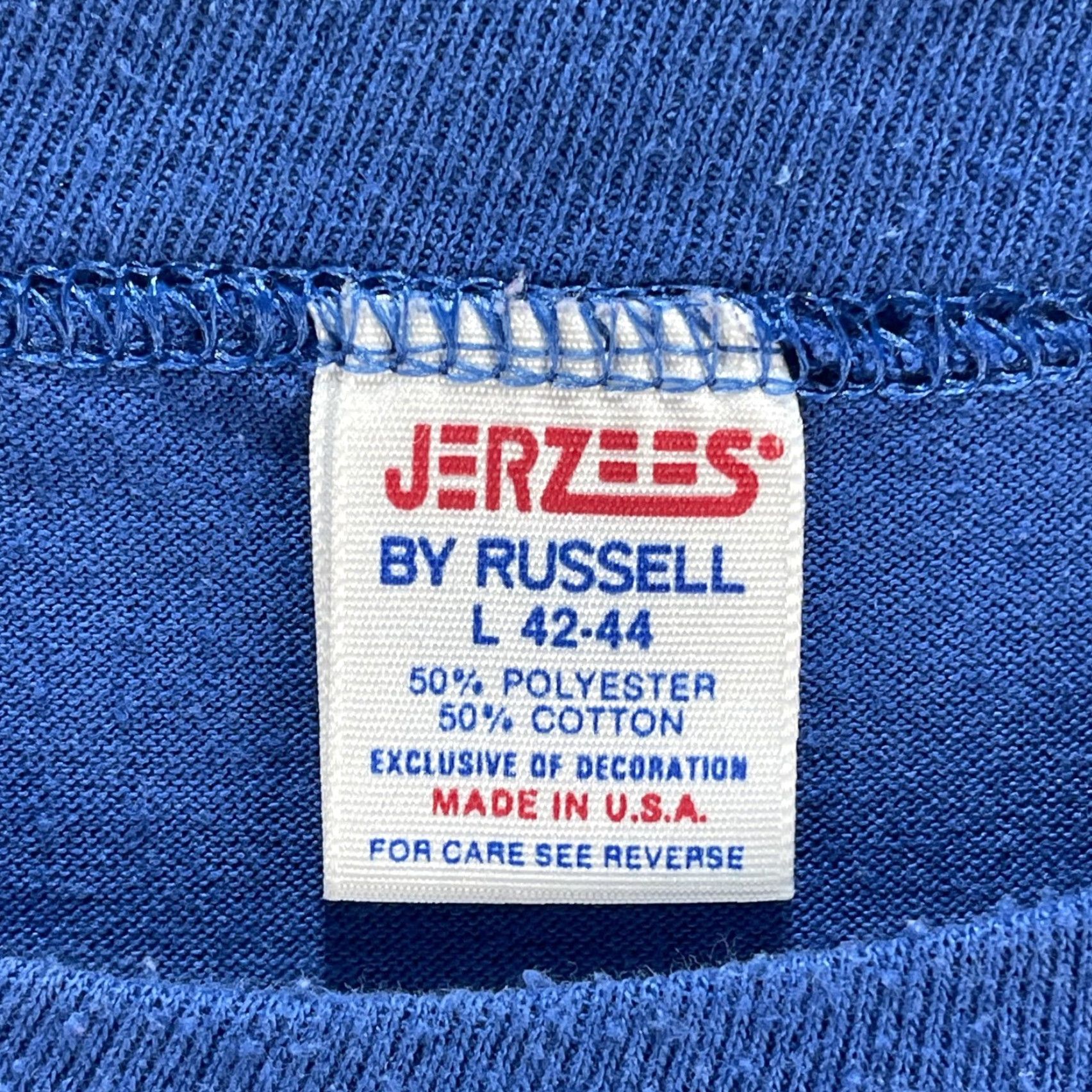 Jerzees VINTAGE Hootin Nanny's Shirt Mens Large Blue Daytona Beach Chevy Bar 80s USA Shirt Mens Large Blue 80s Hootin Nanny's Bar USA Size US L / EU 52-54 / 3 - 5 Thumbnail