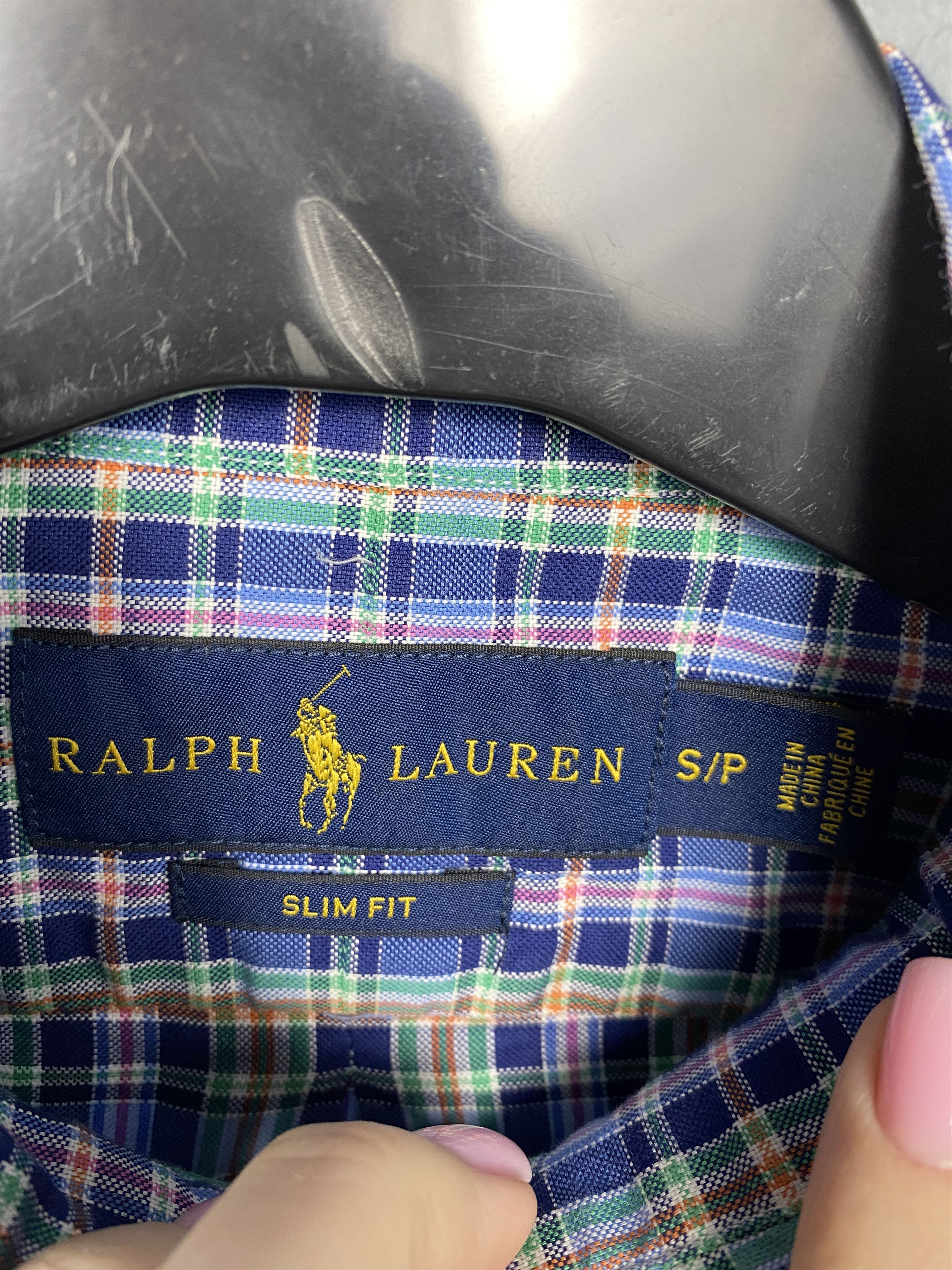 Polo Ralph Lauren Polo Ralph Lauren Vintage Mens Plaid Shirt Size US S / EU 44-46 / 1 - 4 Thumbnail