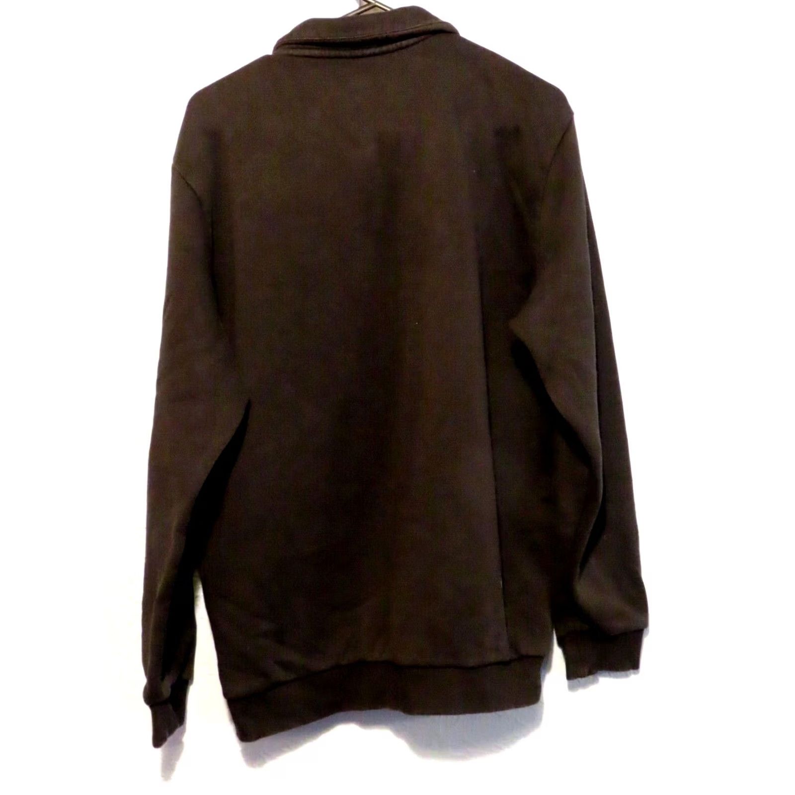 Adidas Adidas Quarter Zip Men's Sweatshirt Large Black No Hoodie No Pocket Shirt Mens L Black Logo 1/4 Zip Season All Size US L / EU 52-54 / 3 - 6 Thumbnail
