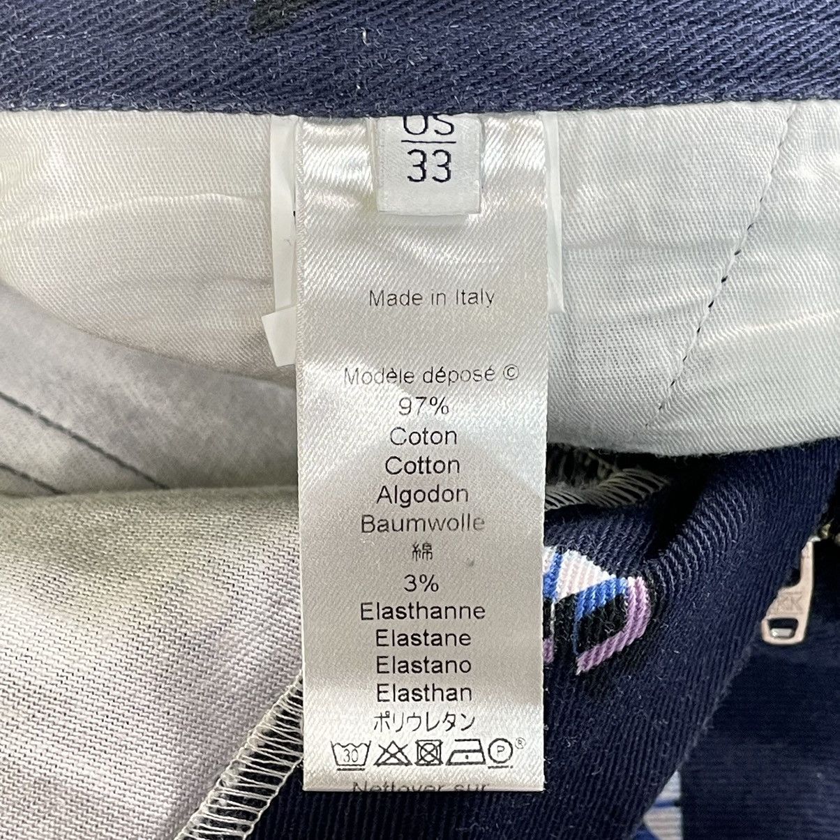 Kenzo Kenzo Paris Monogram Geometric Print Slim Fit Denim Pants Size US 33 - 10 Thumbnail