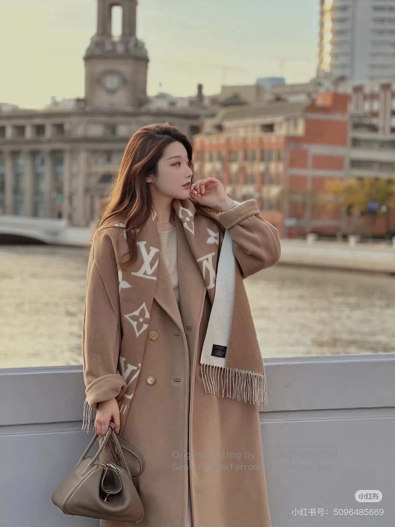 Other MaxMara 101801 Camel Wool Cashmere Coat. Size US L / EU 52-54 / 3 - 9 Thumbnail