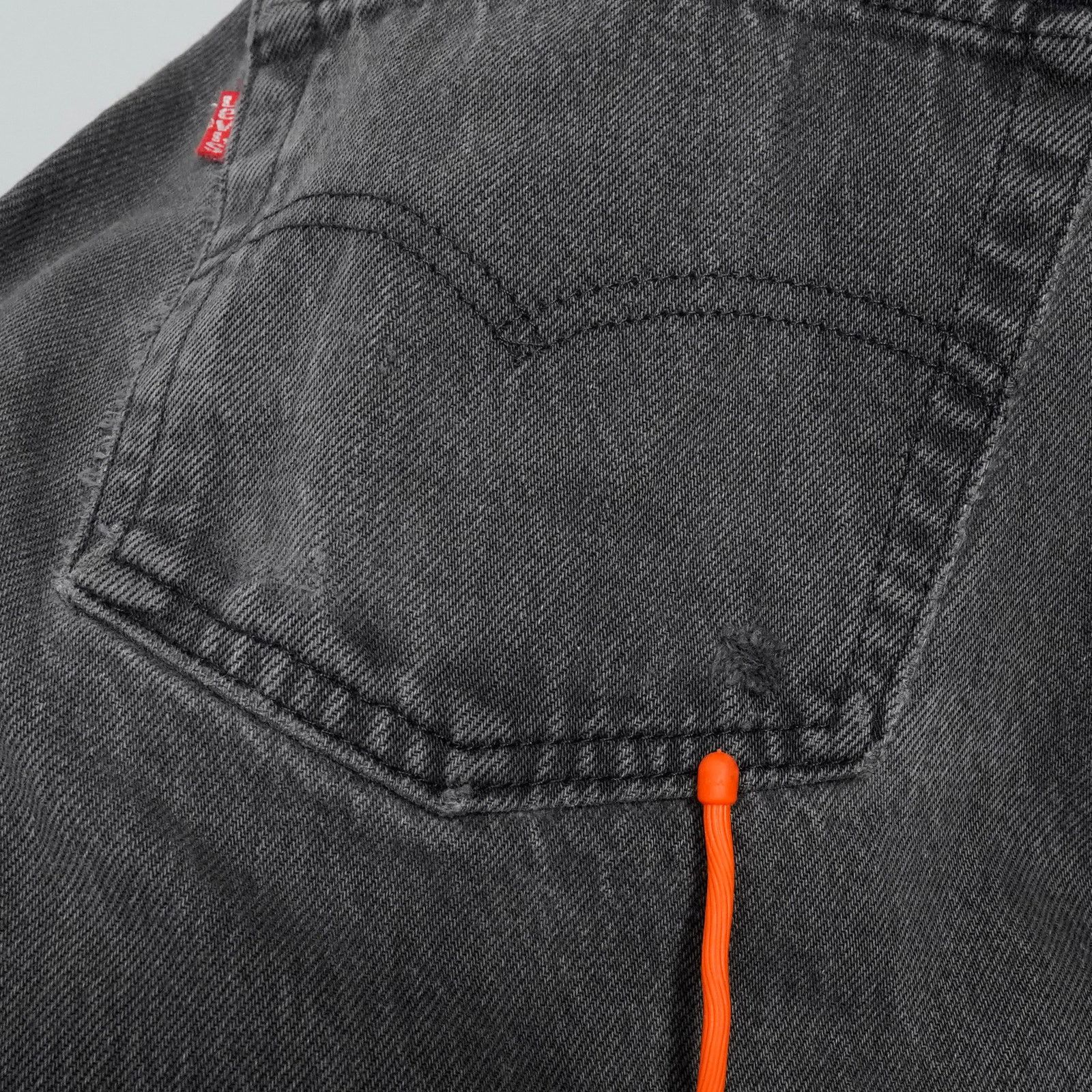 Levi's Vintage 90s Levi’s 501 Black Jeans USA Made 32x34 (31x33.5) Size US 31 - 7 Thumbnail