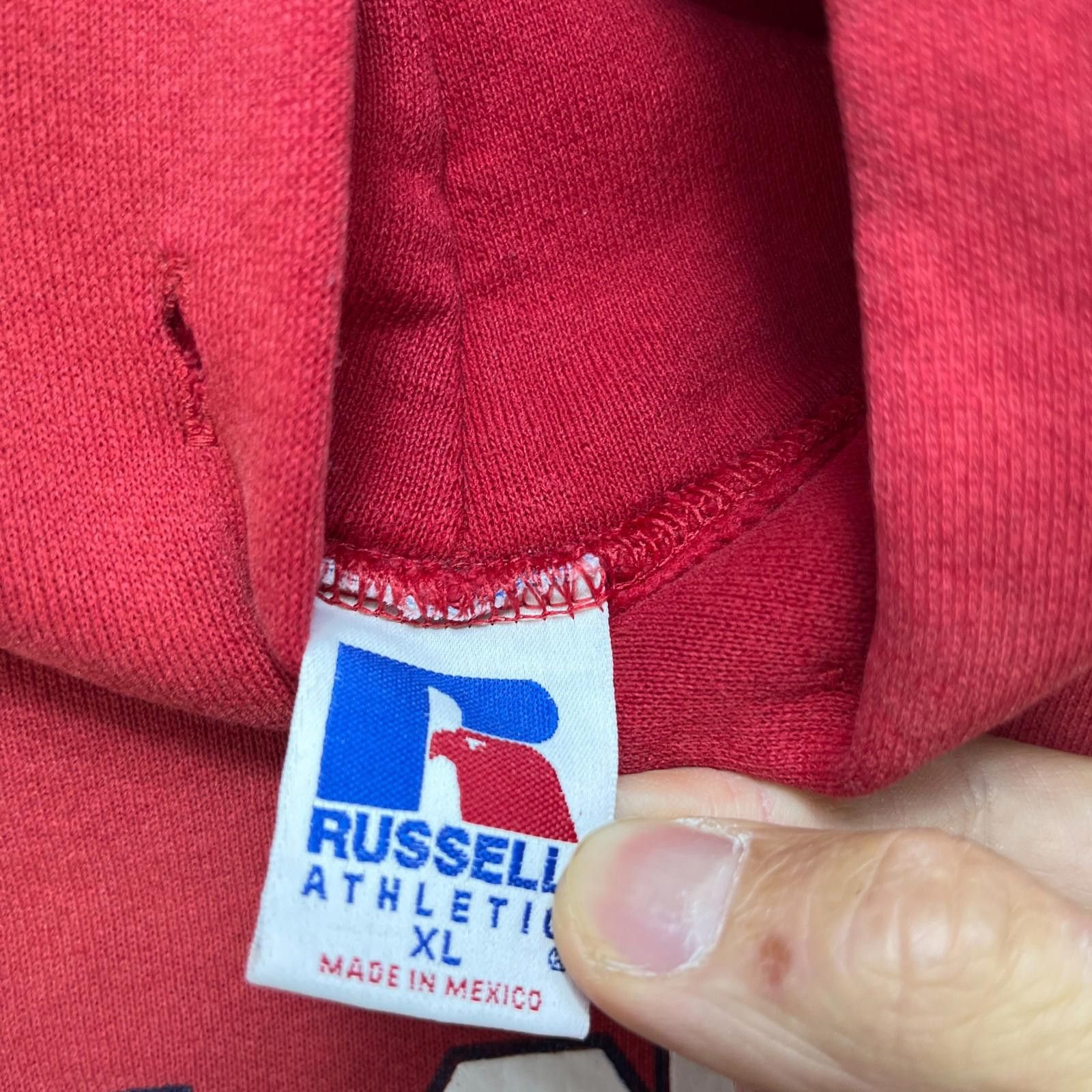 Russell Athletic Vintage 90s Russell Athletic Iowa State Cyclones Hoodie XL Size ONE SIZE - 6 Thumbnail
