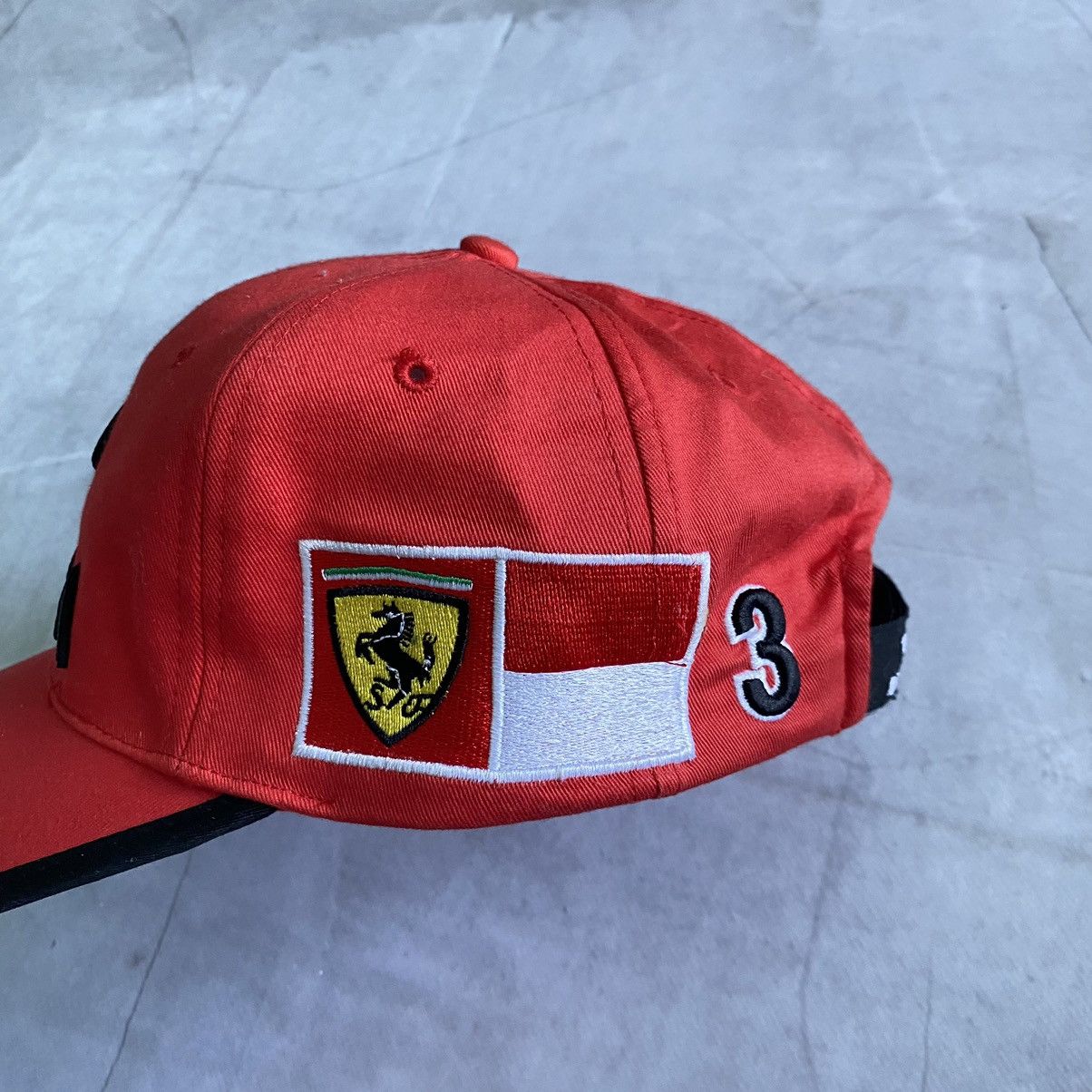 Vintage Rare Vintage DEKRA Michael Schumacher 1998 Ferrari F1 Cap Size ONE SIZE - 3 Thumbnail