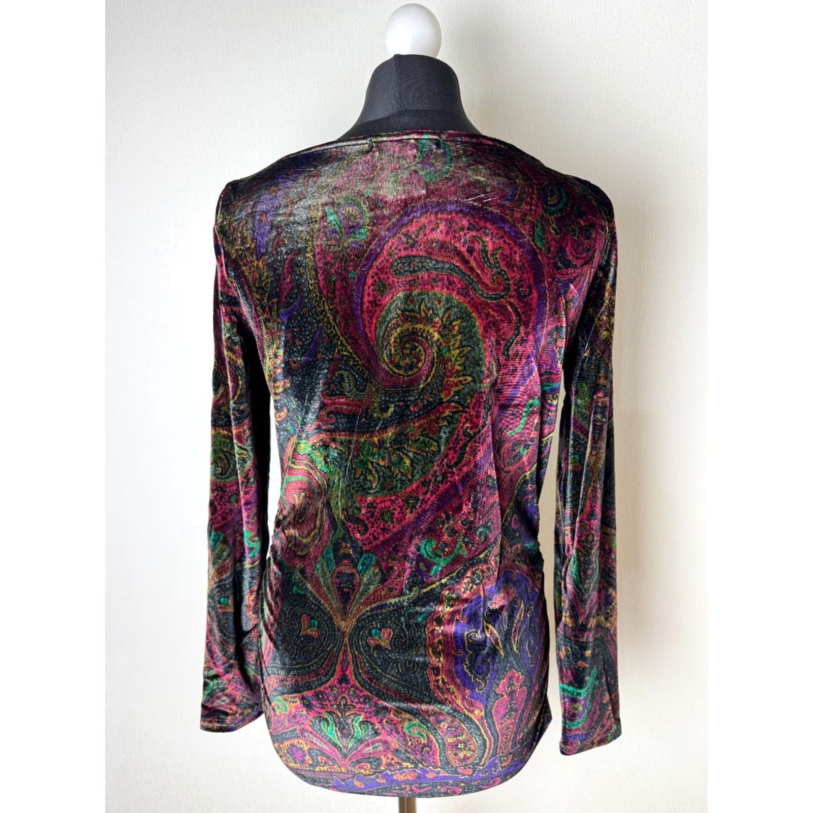 Ralph Lauren Ralph Lauren womens velour sweater jumper pullover Size M Multicoloured Size M / US 6-8 / IT 42-44 - 4 Thumbnail