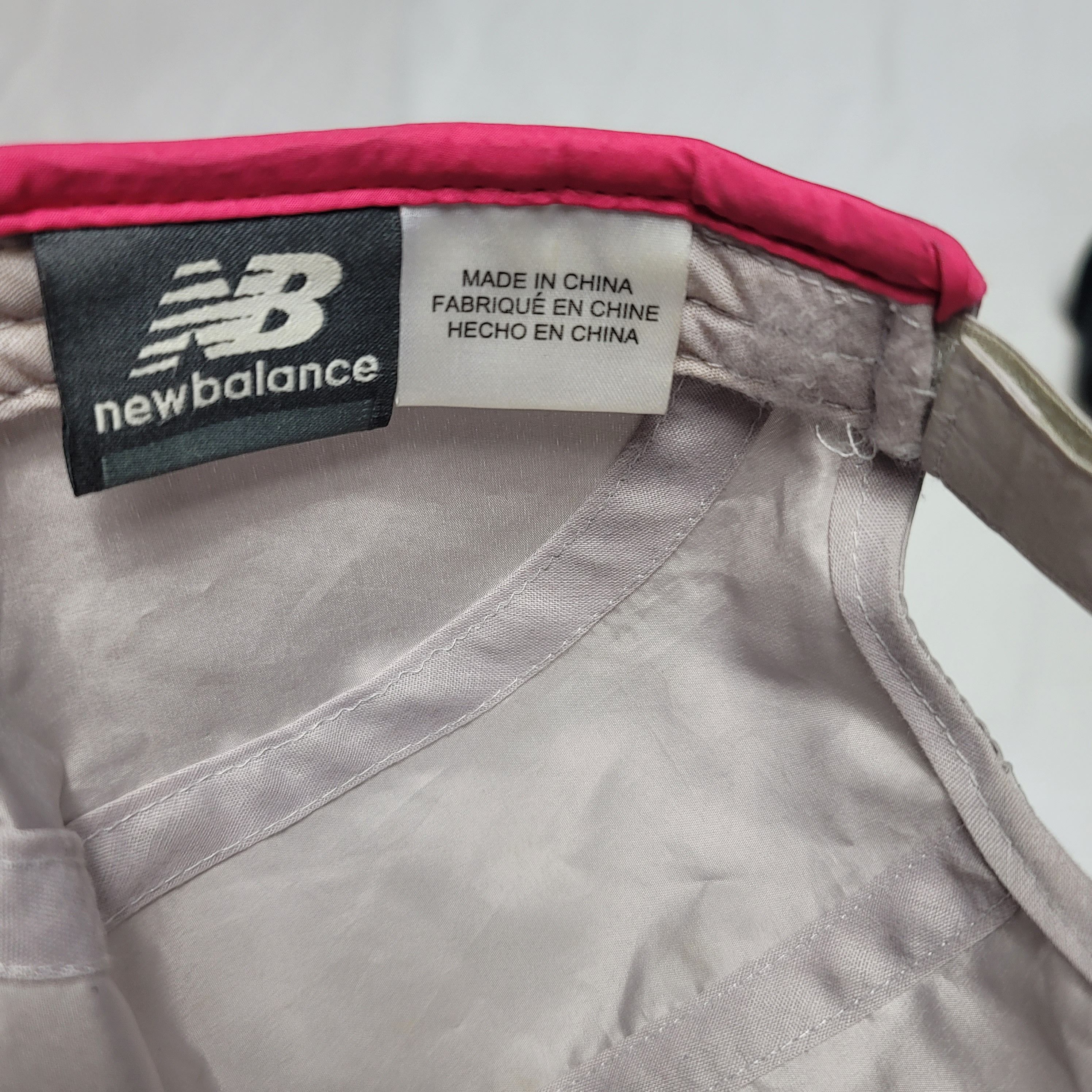 New Balance New Balance Reflective Grey & Pink Cap Size ONE SIZE - 2 Thumbnail